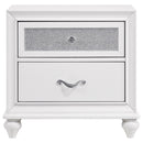 Barzini  California King Bedroom Set Black