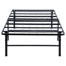 Mabel Metal California King Support Platform Bed Black