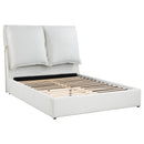 Gwendoline Upholstered  Panel Bed White