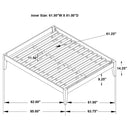 Hounslow California King Universal Platform Bed Black