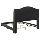 Sonoma Upholstered  Wingback Bed Beige