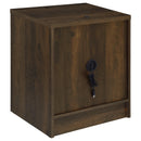 Westpark 2-drawer Nightstand LED Lights and USB Black