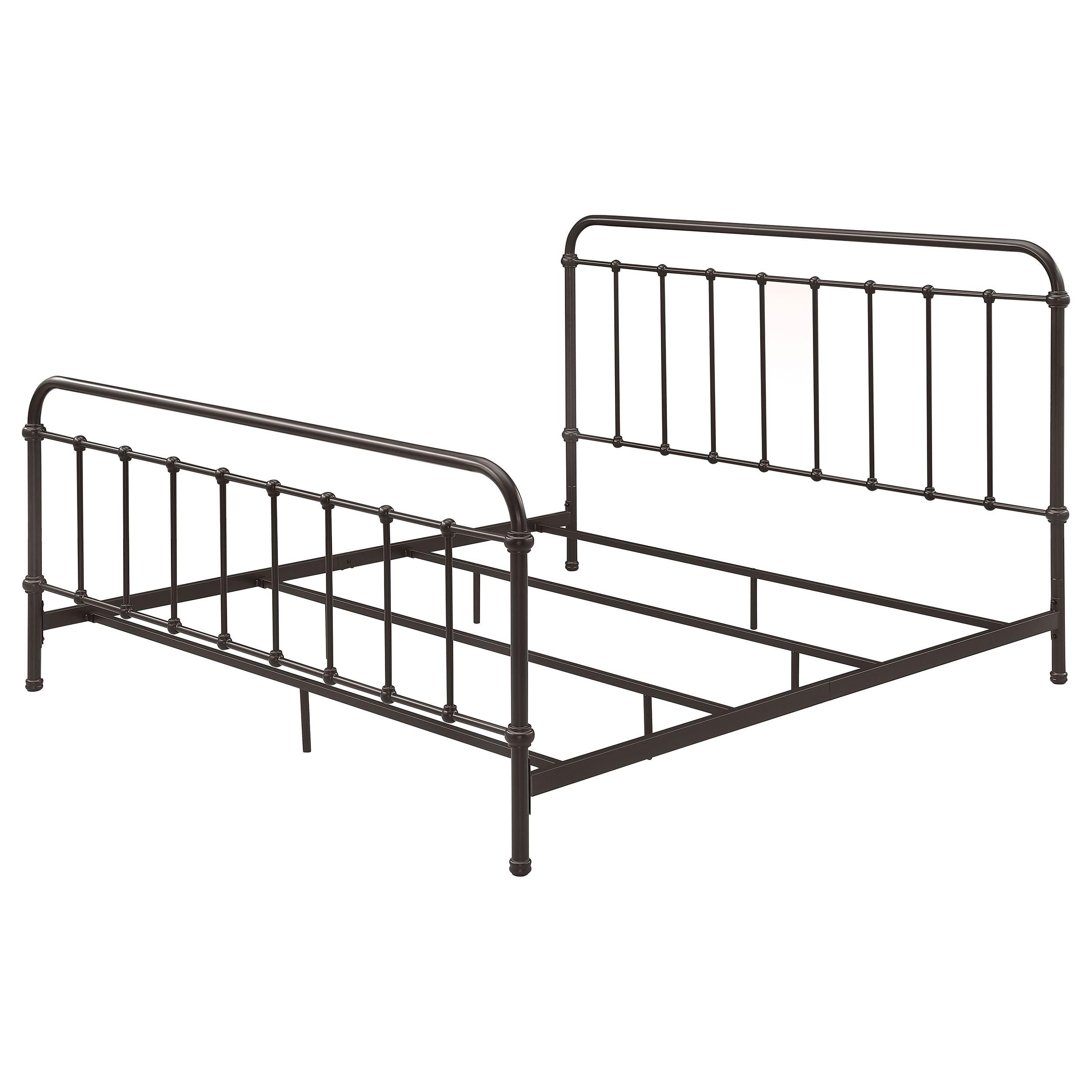 Diamond Modern Furniture COA Livingston King Metal Bed 300399KE IMAGE 3