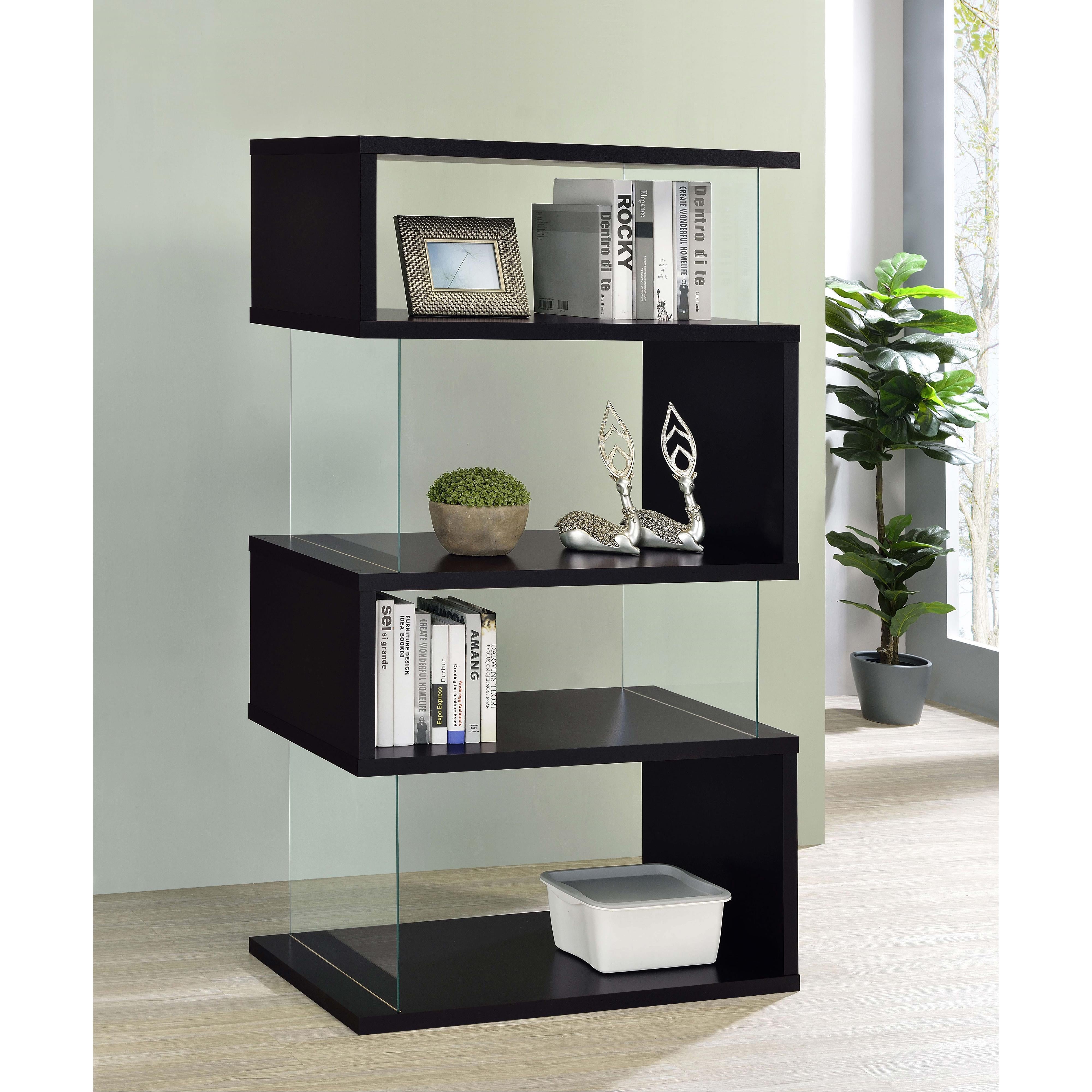 Diamond Modern Furniture COA Home Decor Bookshelves 800340 IMAGE 7