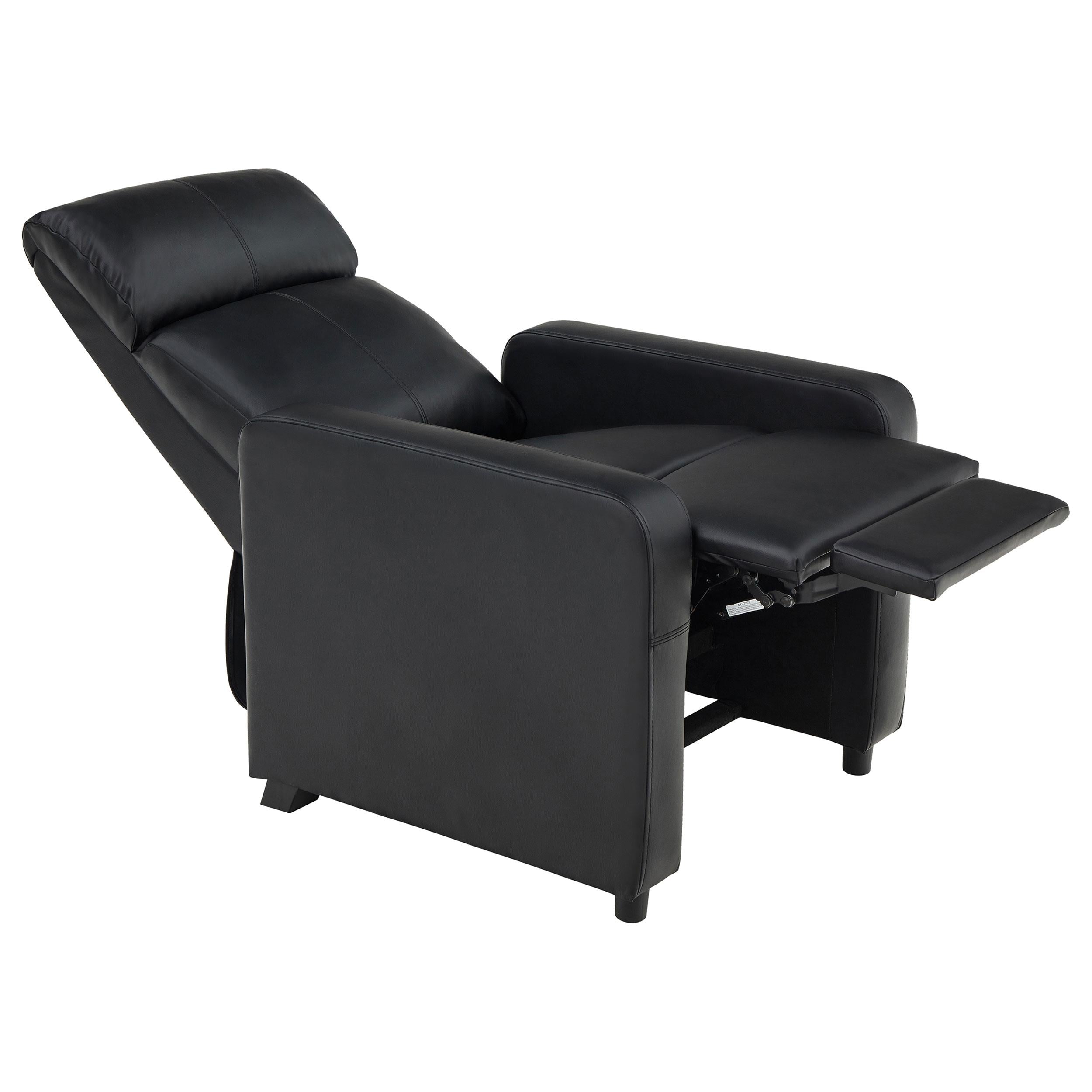 Diamond Modern Furniture COA Leather Match 1-Seat Home Theatre Seating 600181 IMAGE 3