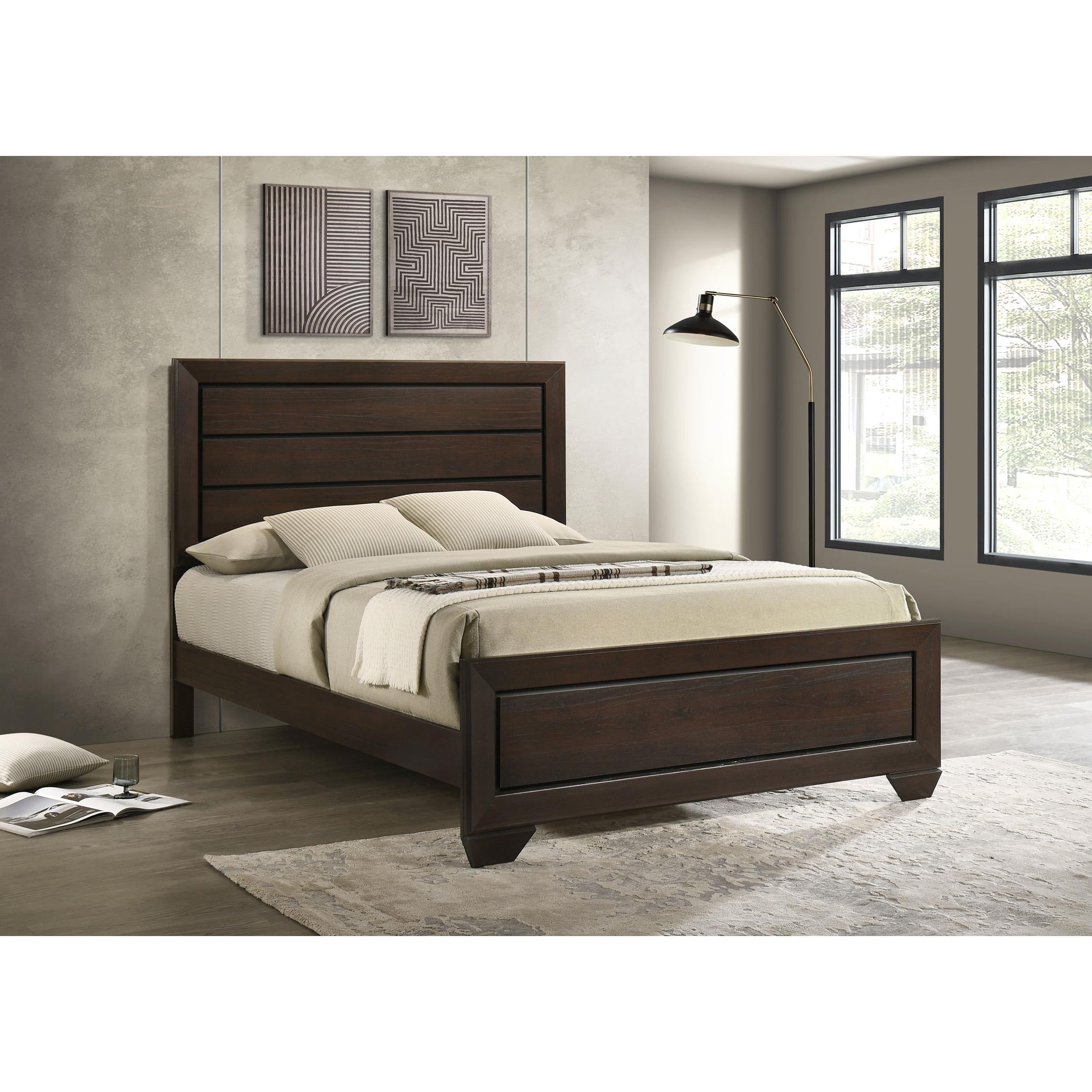 Diamond Modern Furniture COA Fenbrook Queen Panel Bed 204391Q IMAGE 4