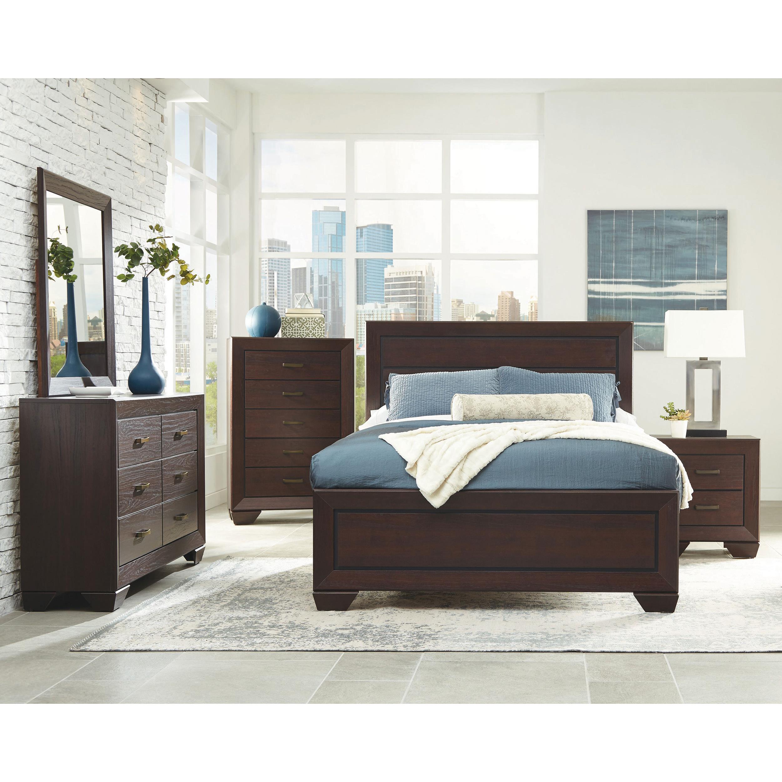 Diamond Modern Furniture COA Fenbrook Queen Panel Bed 204391Q IMAGE 5