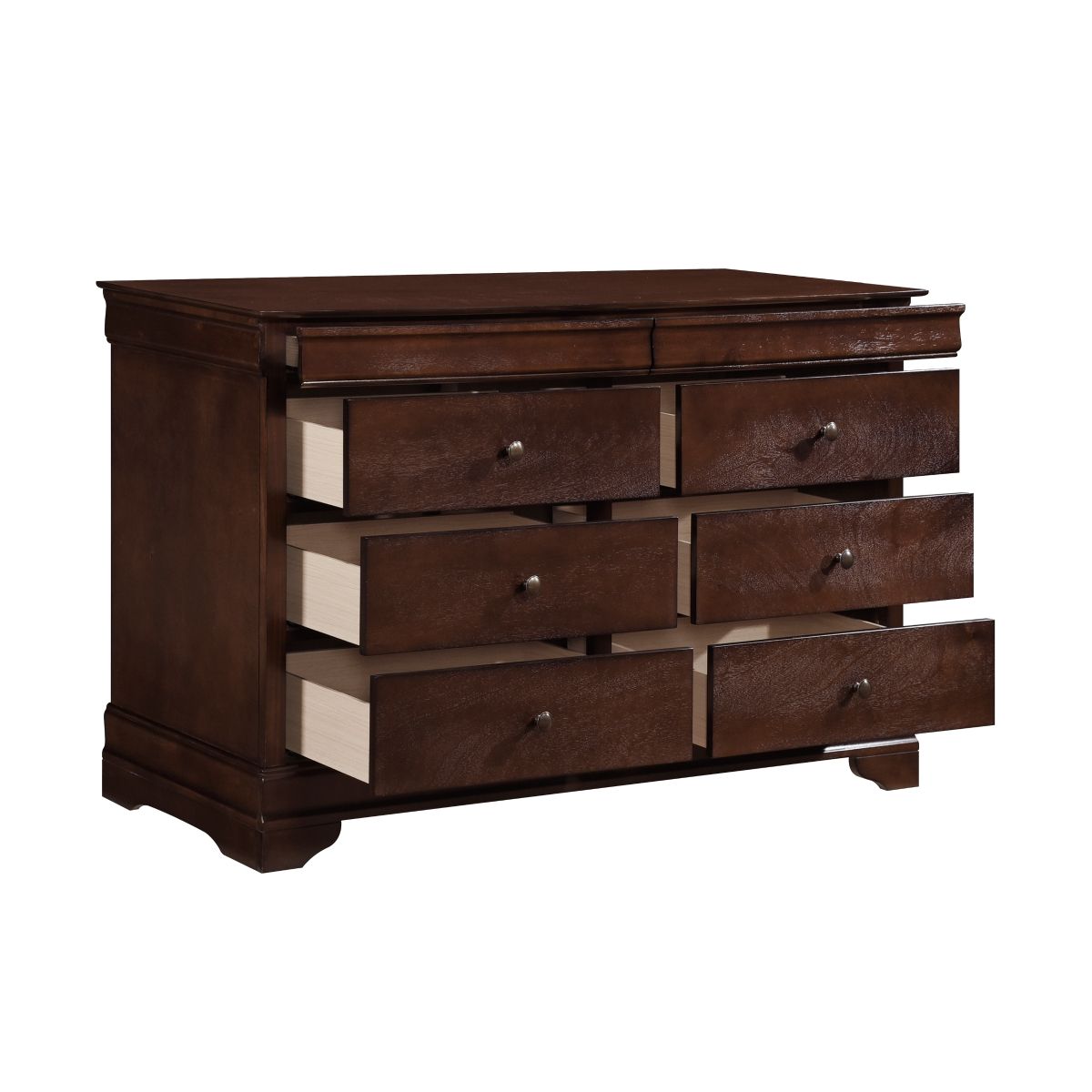 Abbeville - Dresser With Two Hidden Drawers - Cherry
