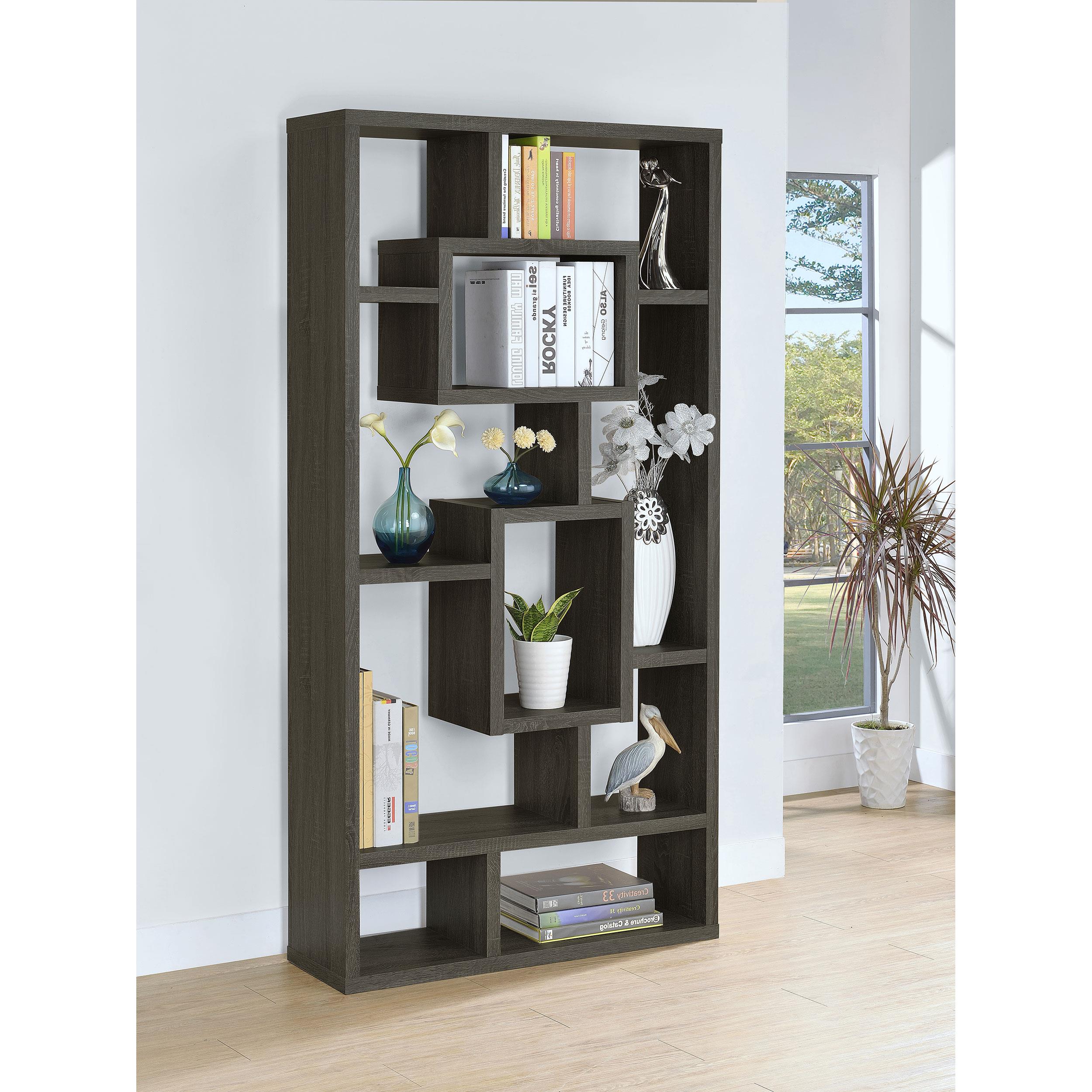 Diamond Modern Furniture COA Home Decor Bookshelves 800512 IMAGE 9