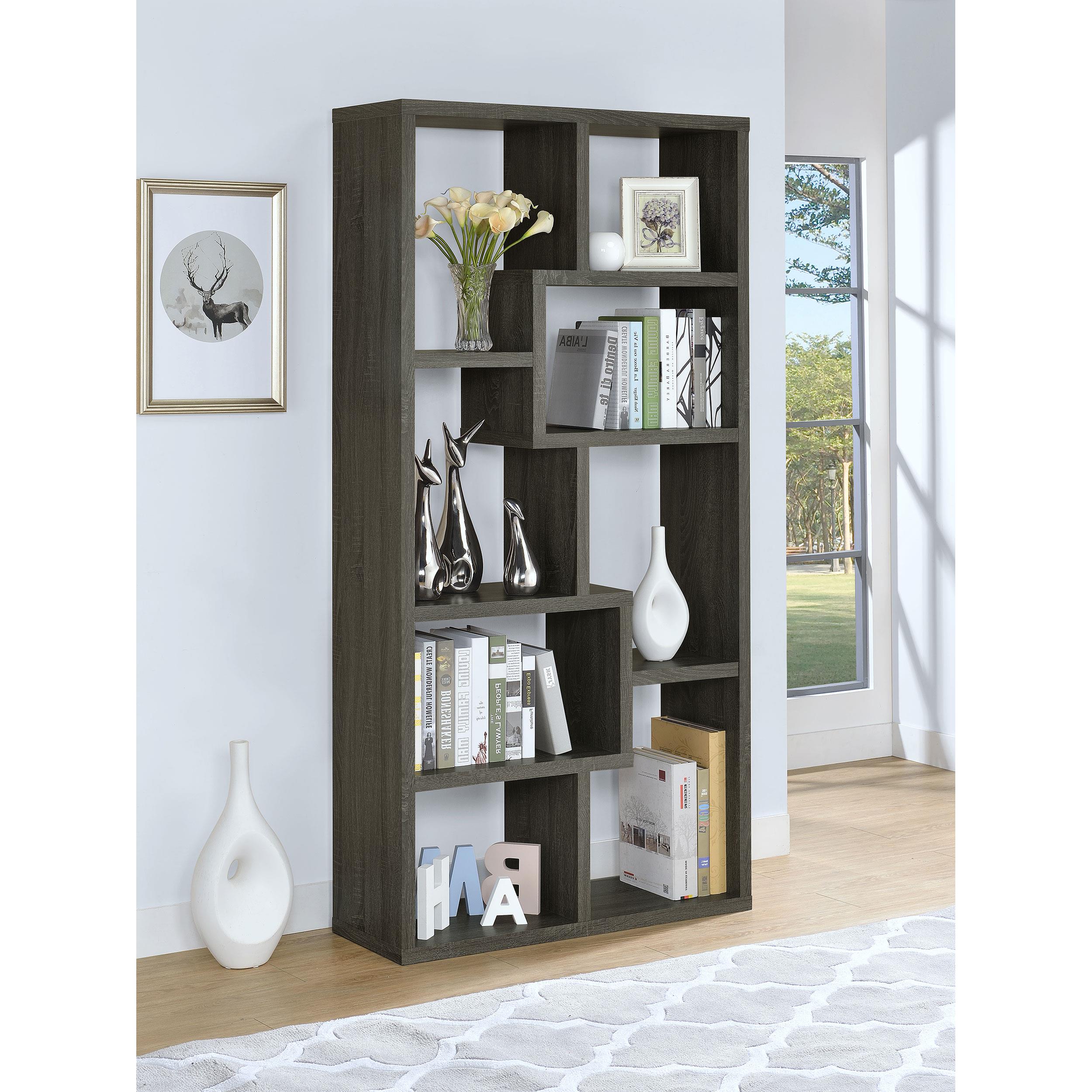 Diamond Modern Furniture COA Home Decor Bookshelves 800510 IMAGE 9