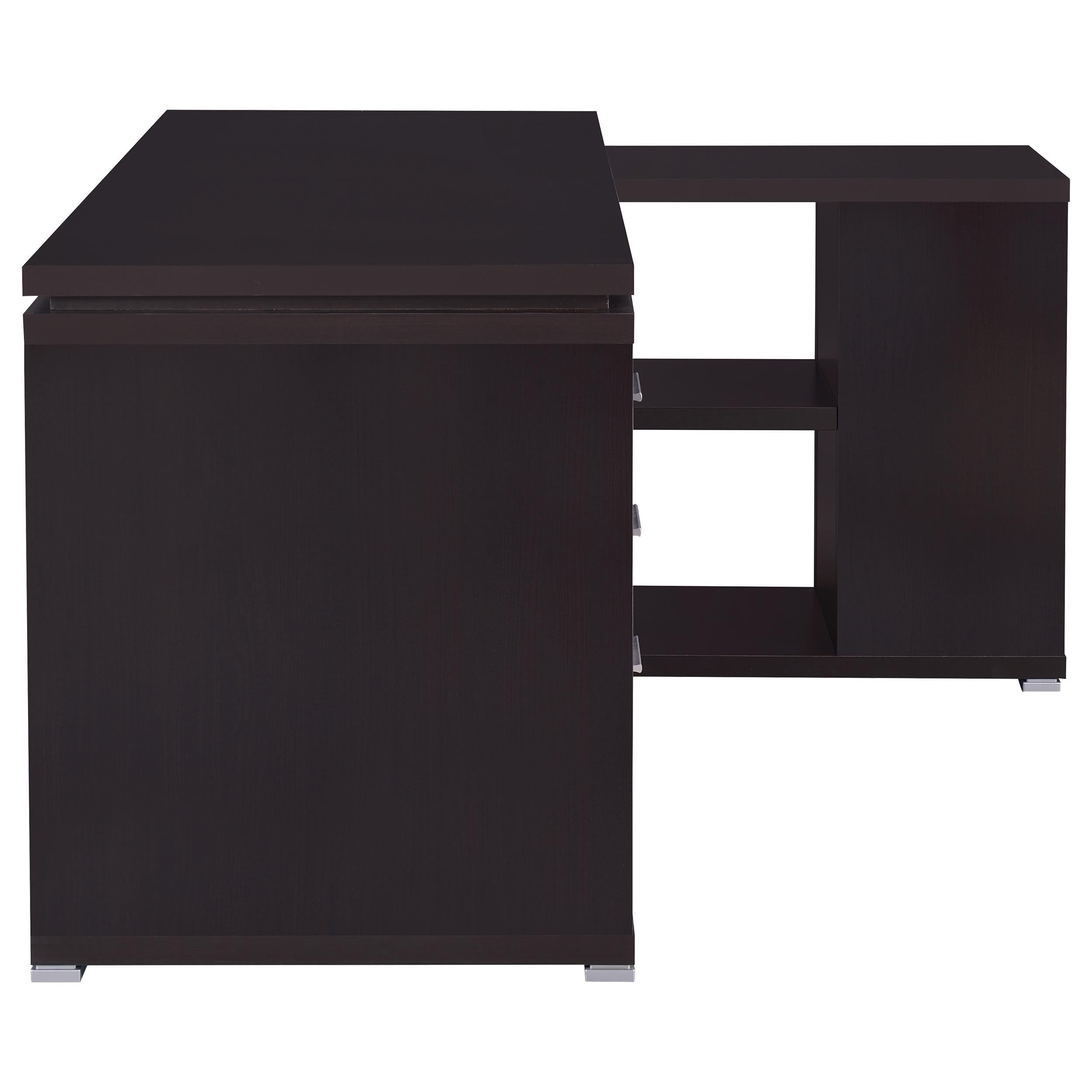 Diamond Modern Furniture COA Office Desks L-Shaped Desks 800517 IMAGE 8