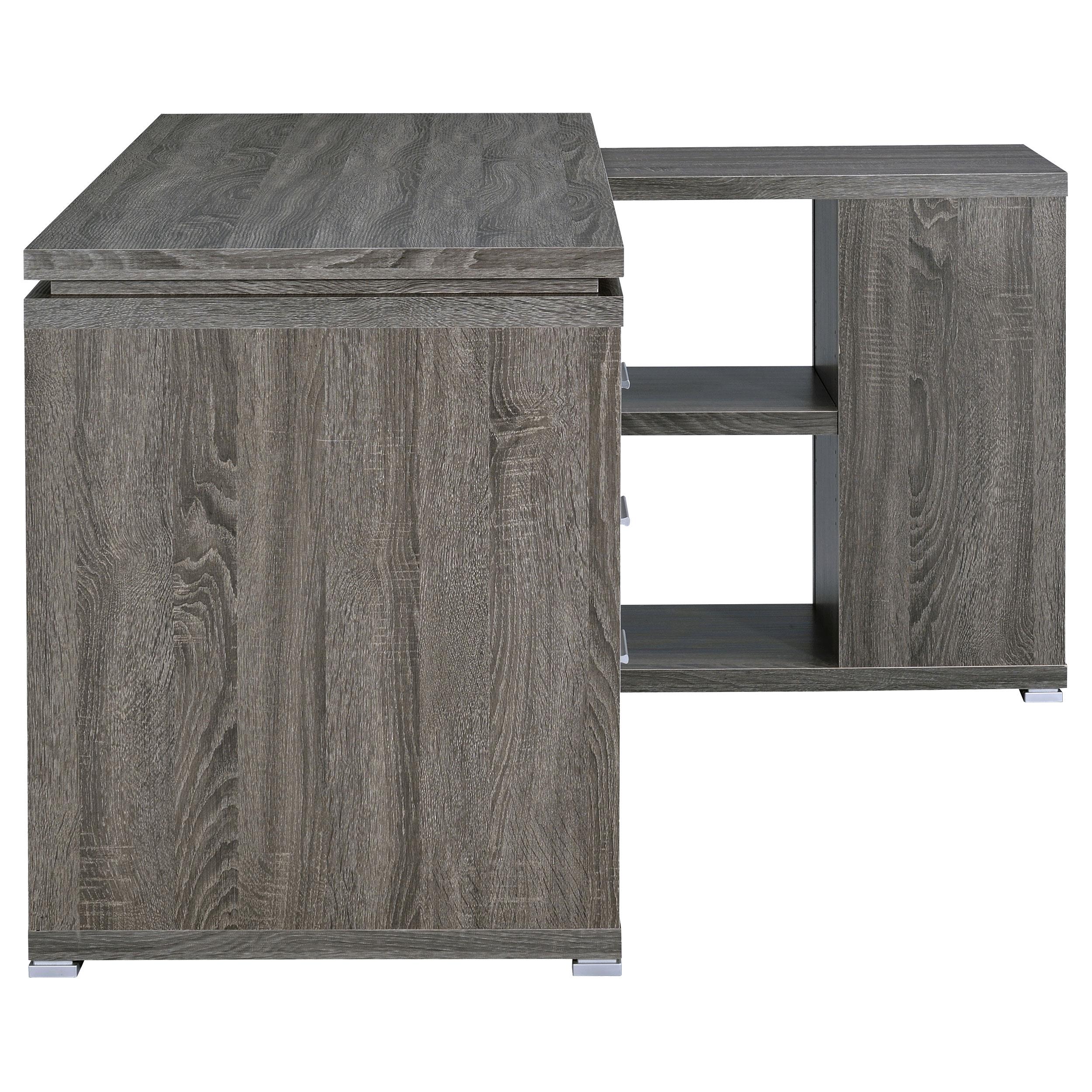 Diamond Modern Furniture COA Office Desks L-Shaped Desks 800518 IMAGE 8