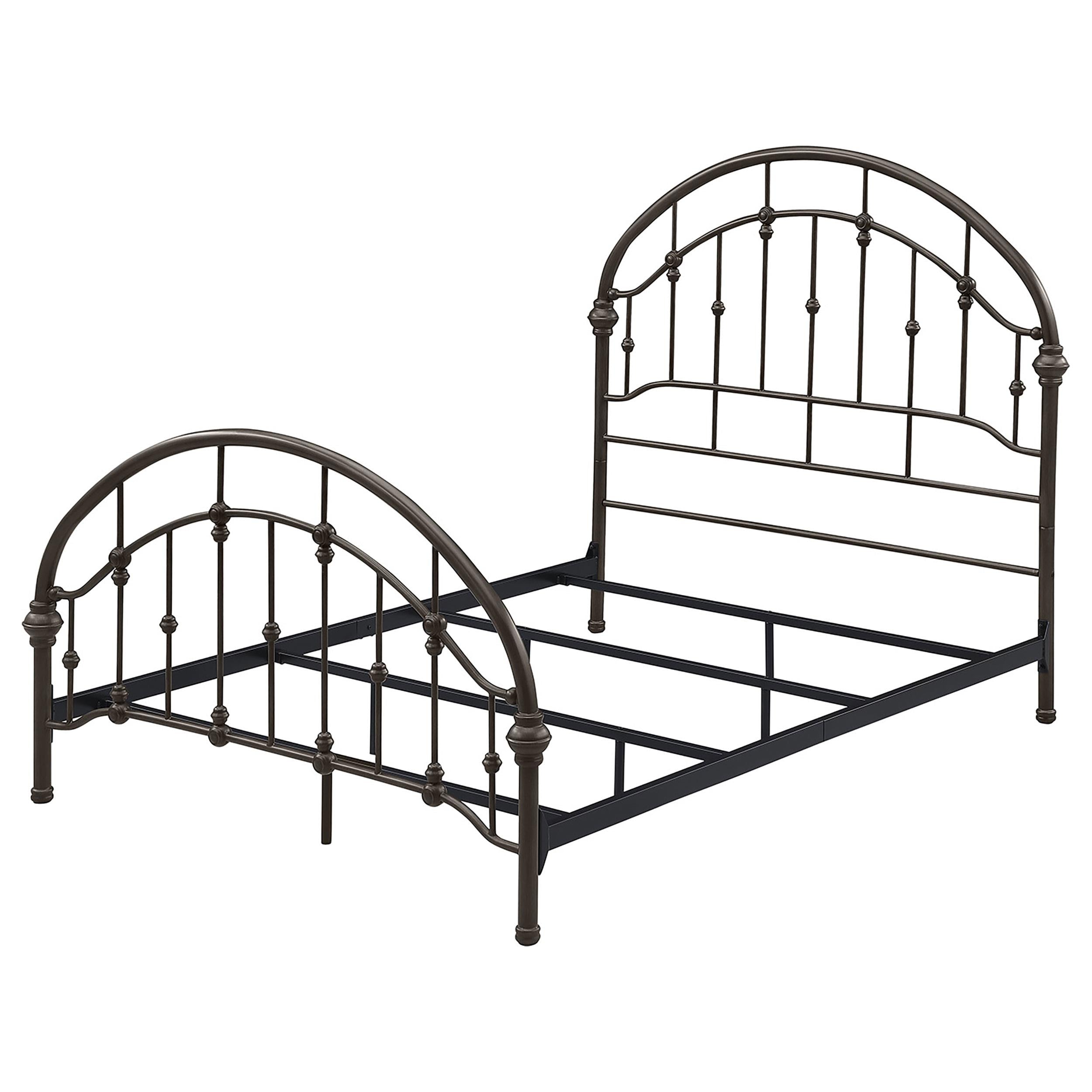 Diamond Modern Furniture COA Maywood Full Metal Bed 300407F IMAGE 3