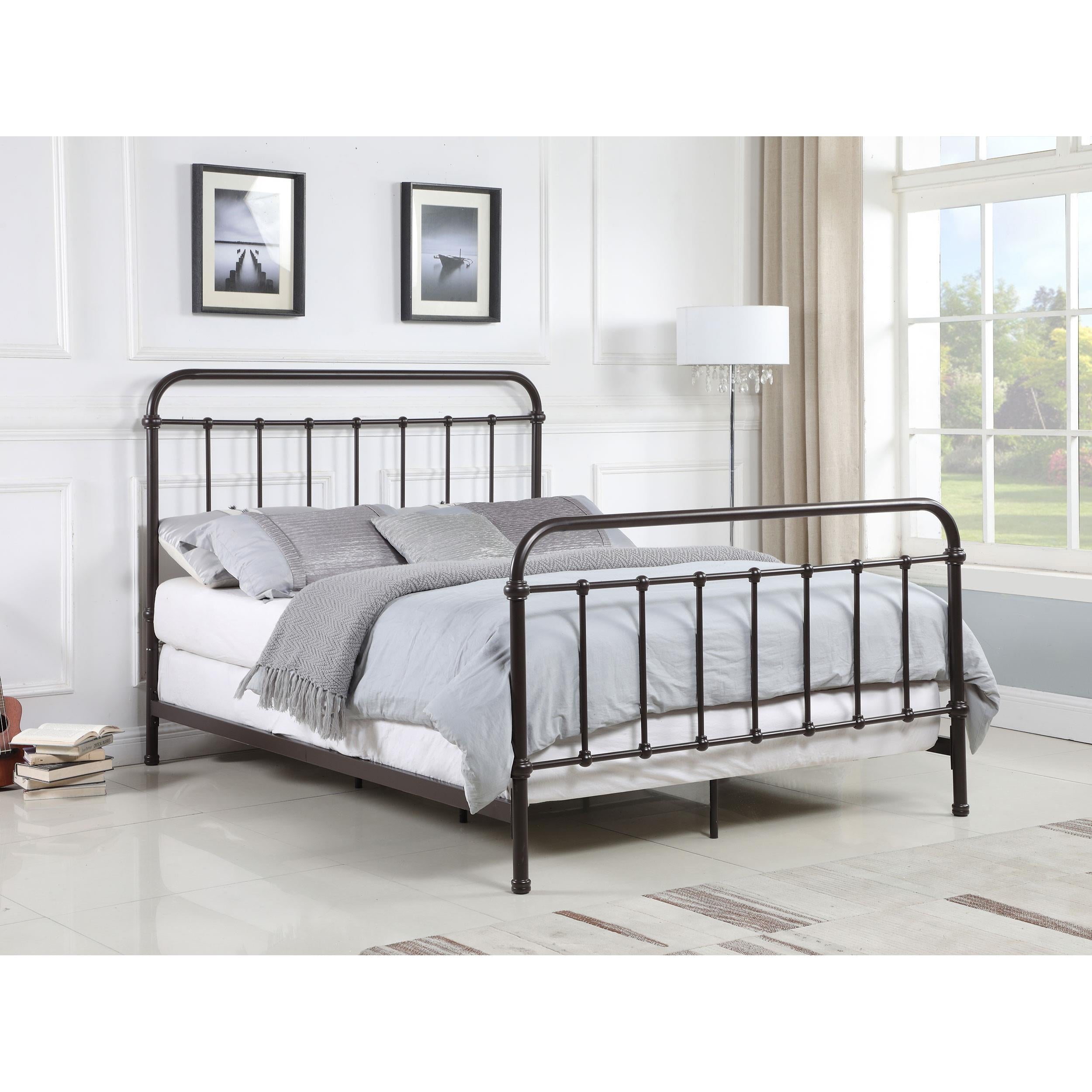 Diamond Modern Furniture COA Livingston Queen Metal Bed 300399Q IMAGE 9