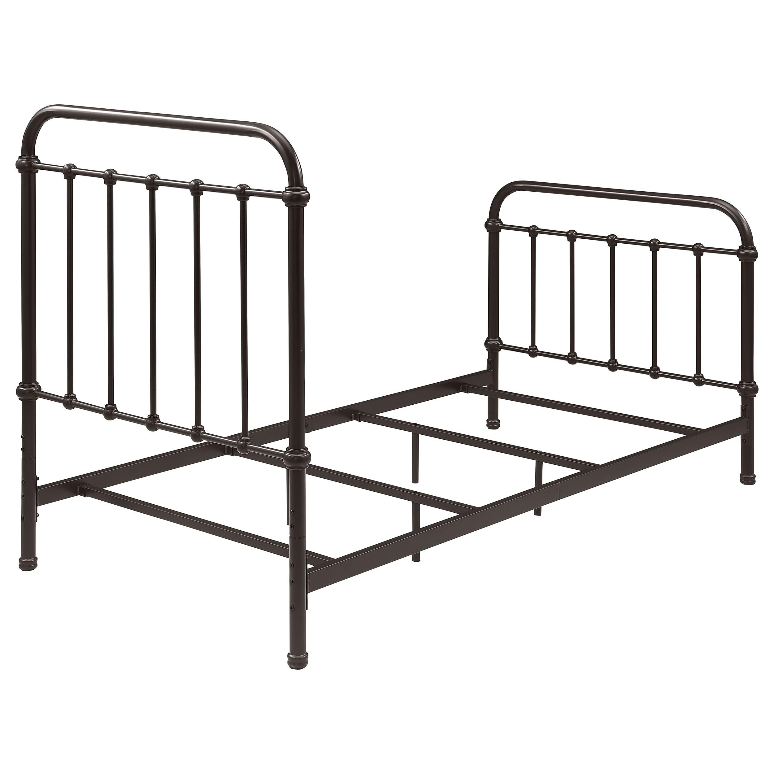 Diamond Modern Furniture COA Livingston Twin Metal Bed 300399T IMAGE 6