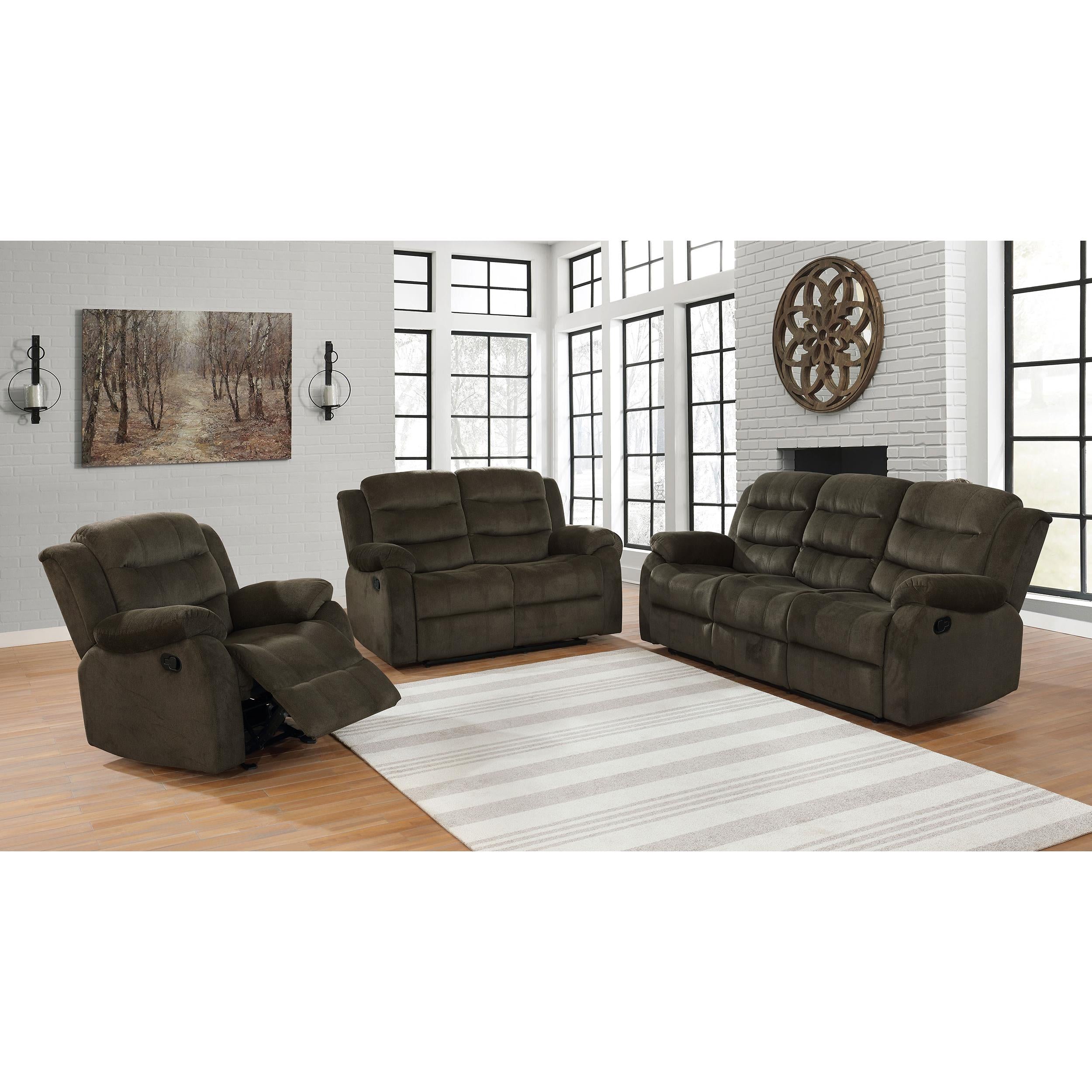 Diamond Modern Furniture COA Rodman Glider Fabric Recliner 601883 IMAGE 5