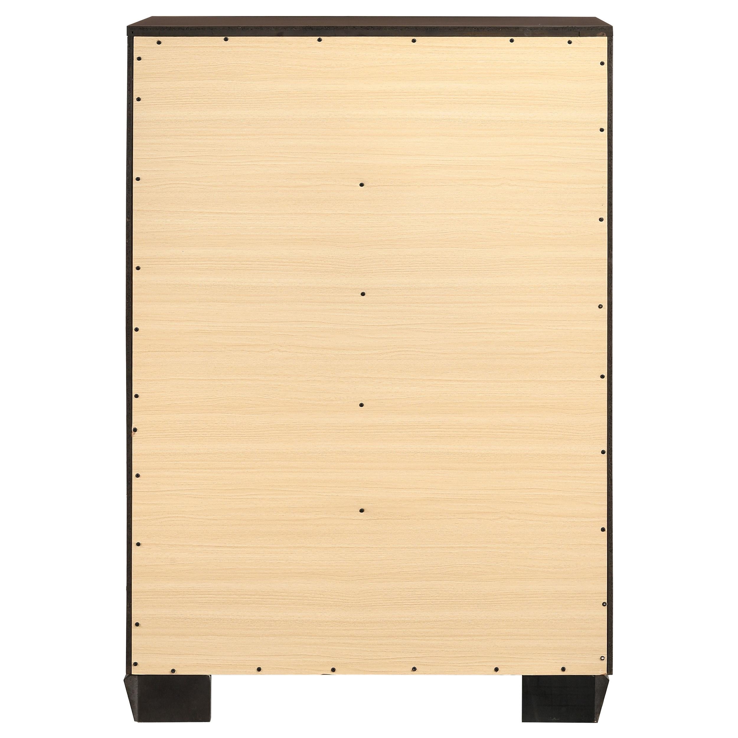Diamond Modern Furniture COA Fenbrook 5-Drawer Chest 204395 IMAGE 6