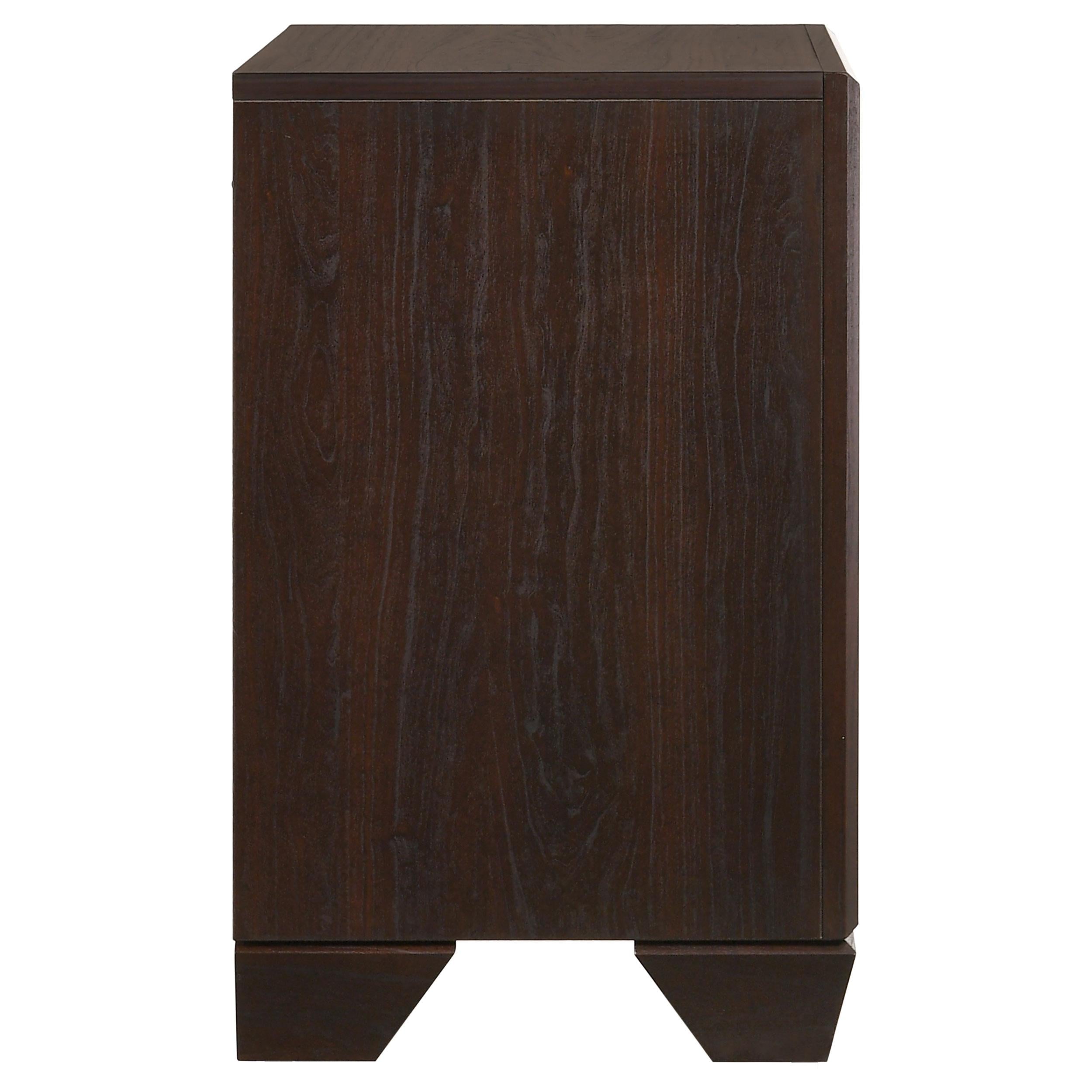 Diamond Modern Furniture COA Fenbrook 2-Drawer Nightstand 204392 IMAGE 8