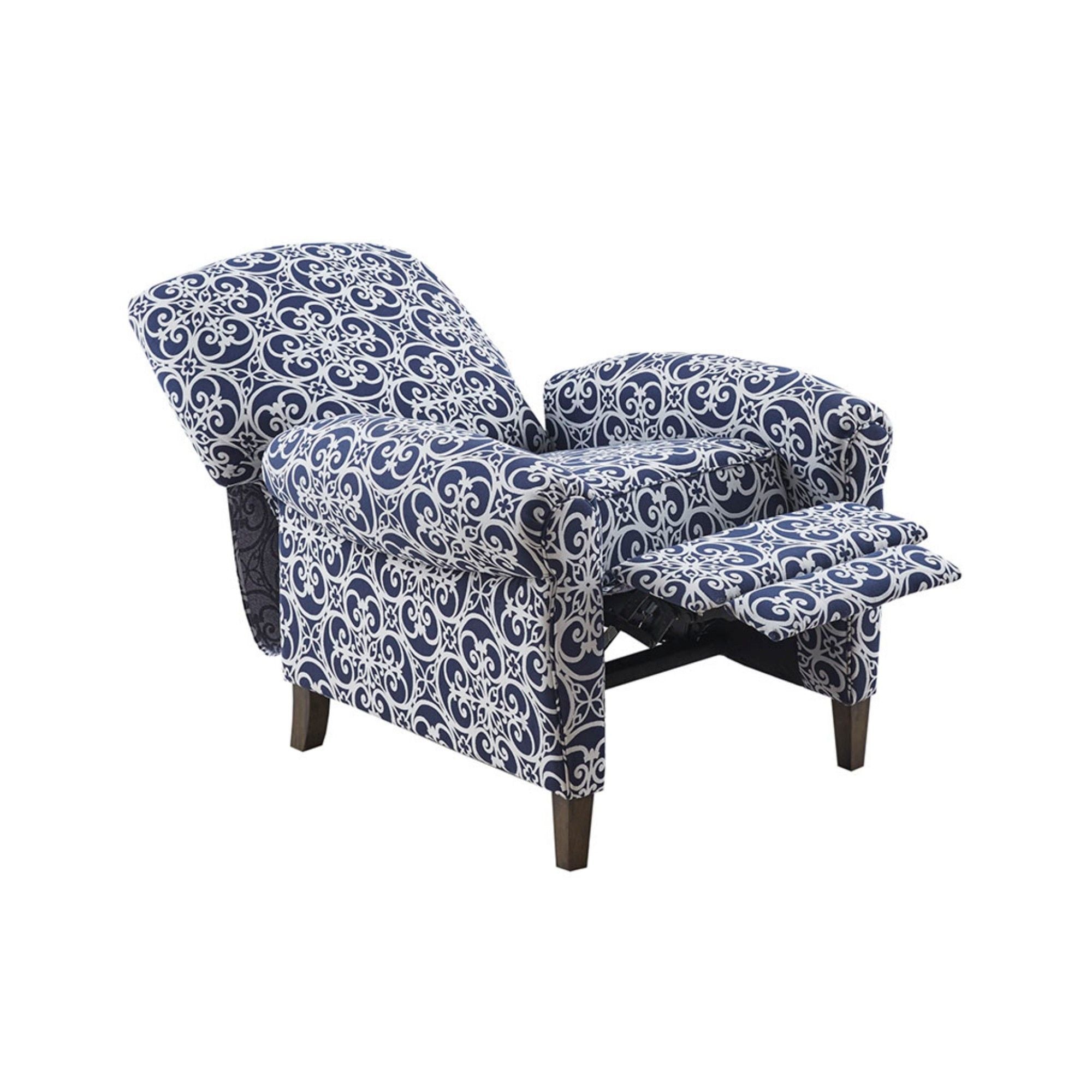 Kirby - Transitional Push Back Recliner Chair