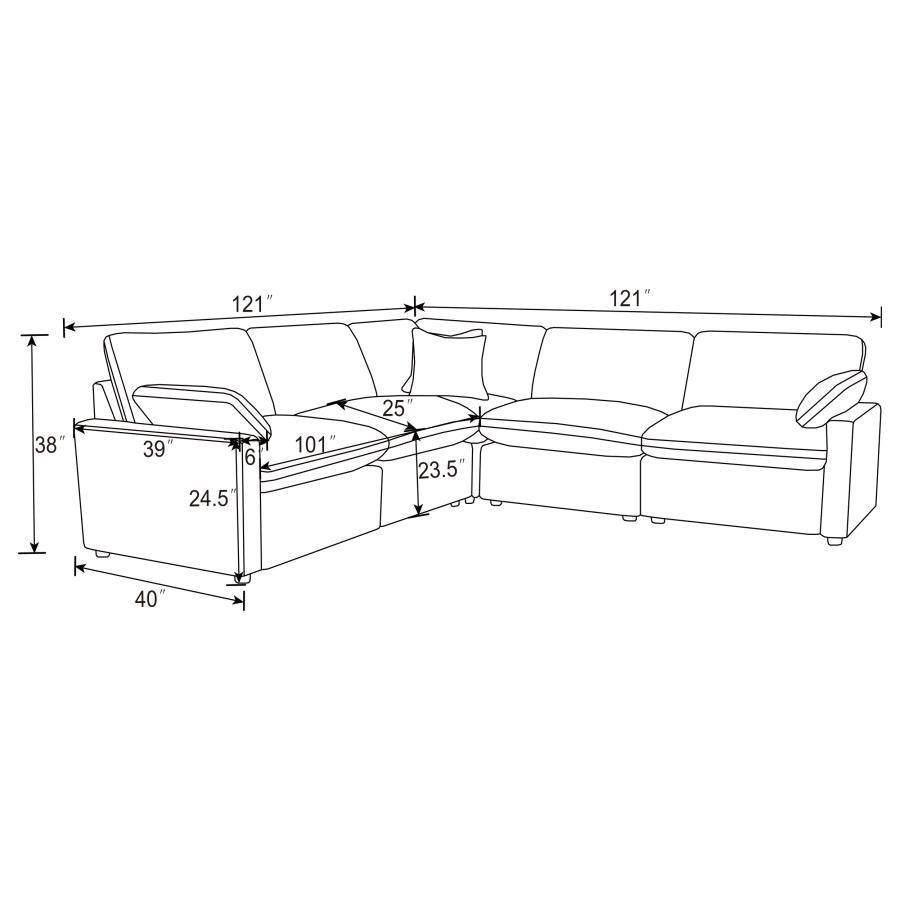 Collins - Modular Power Reclining Sectional Sofa