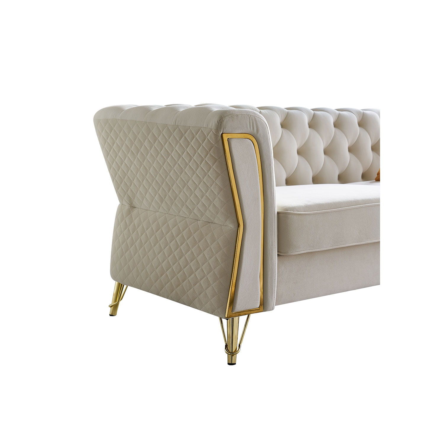 Modern Tufted Sofa For Living Room