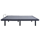 Negan Adjustable Bed Base Grey and Black