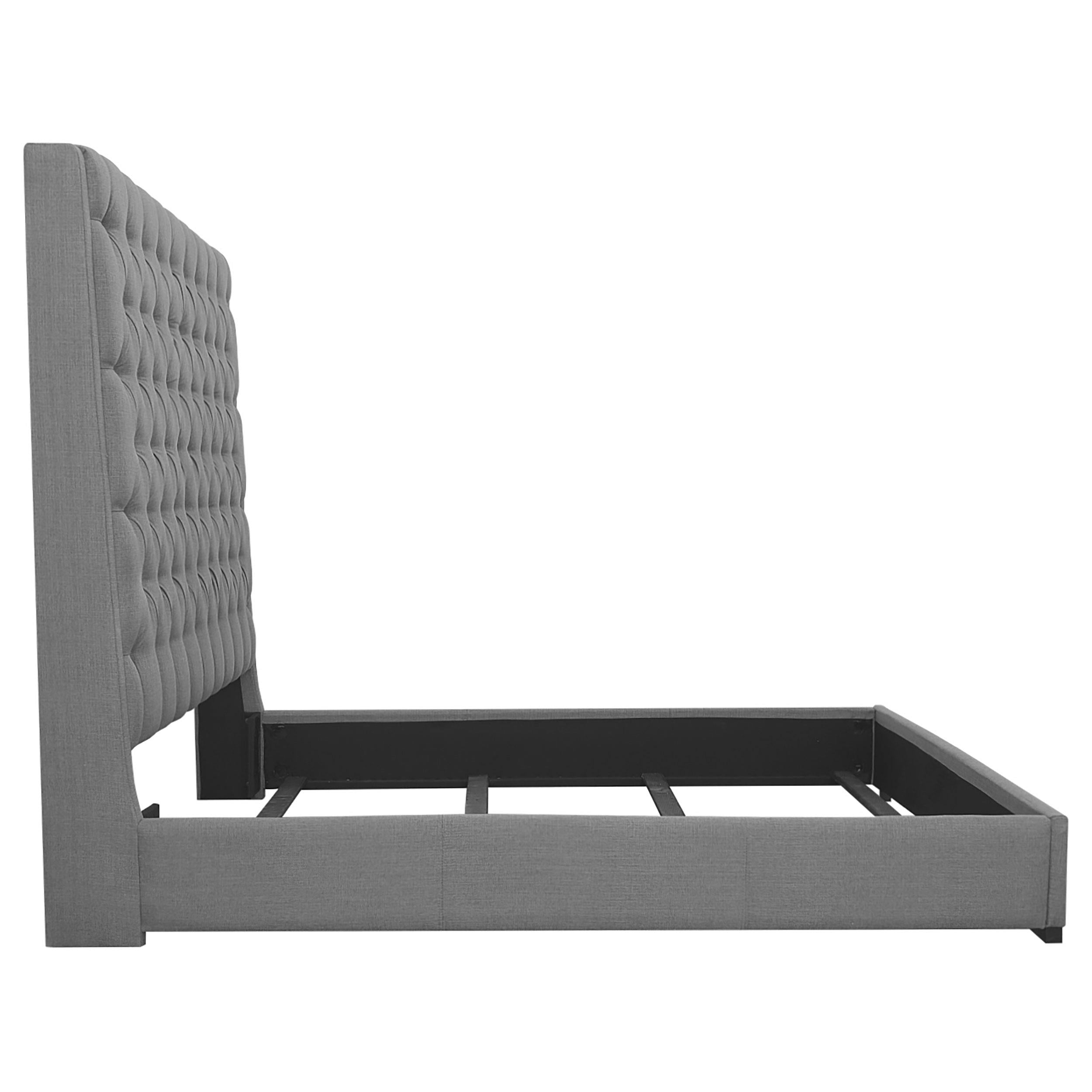 Diamond Modern Furniture COA Camille Queen Upholstered Platform Bed 300621Q IMAGE 5