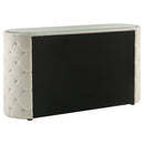 Sonya 6-drawer Upholstered Bedroom Dresser Ivory