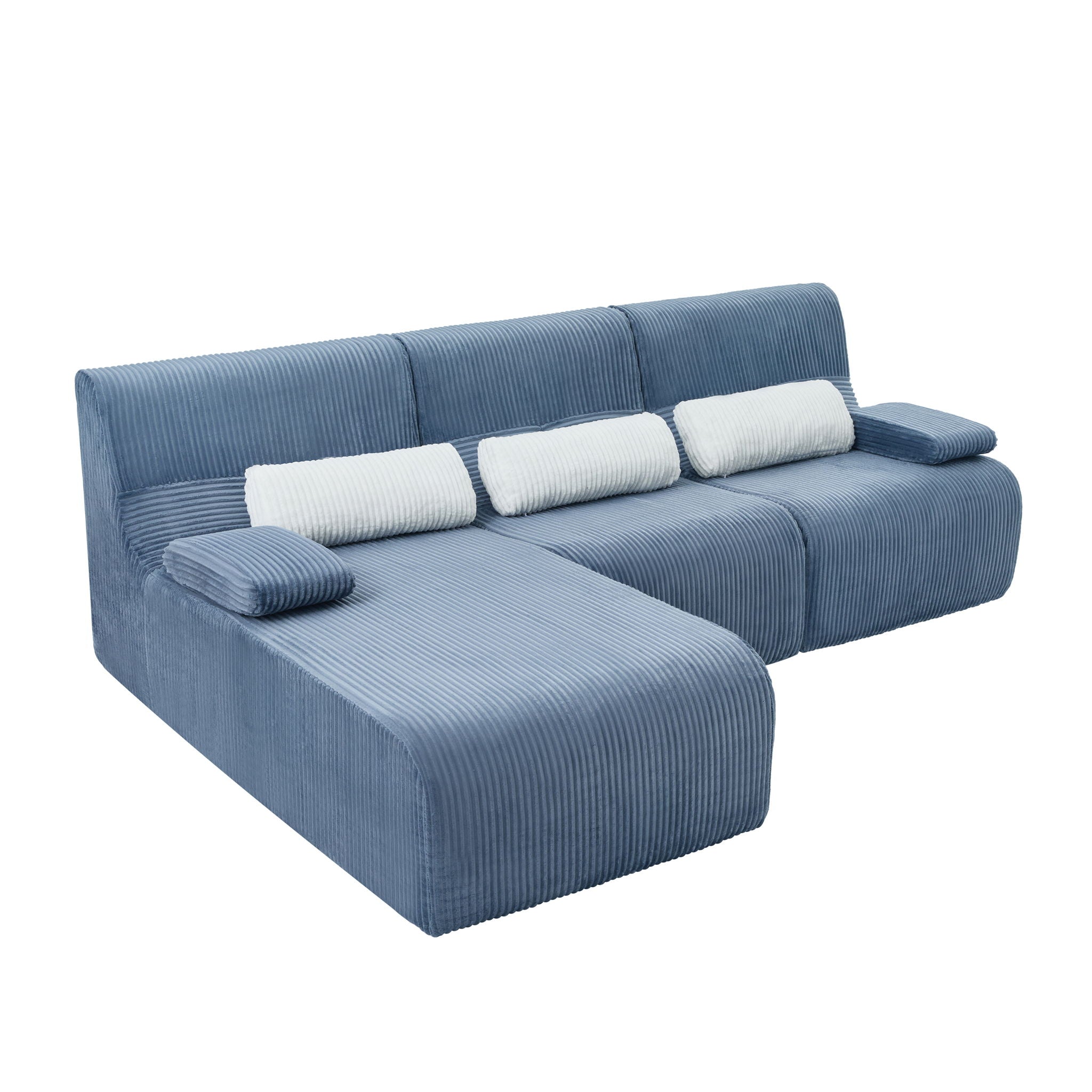 Oversized Sectional Sofa, Living Room Seating With Modular Design