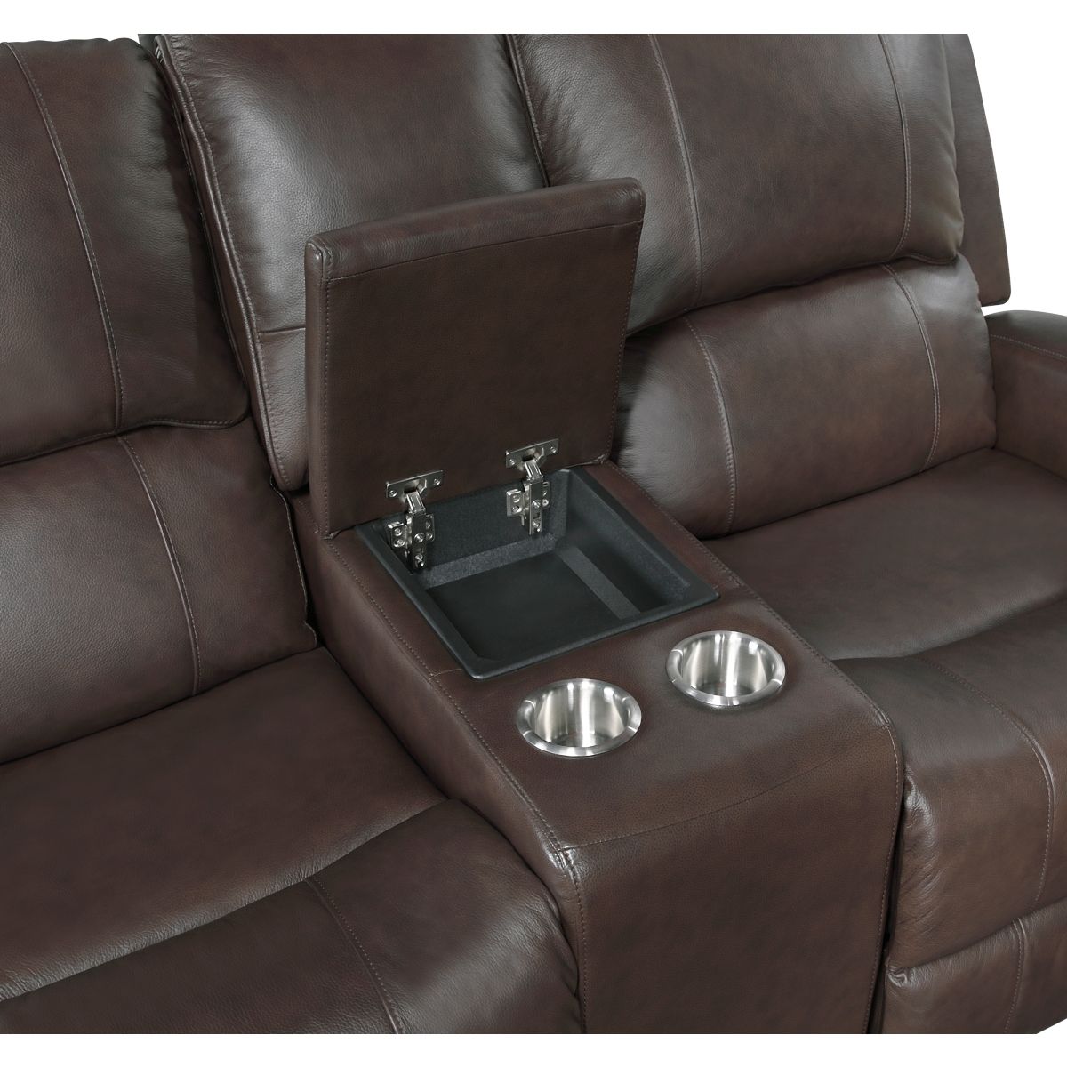 Austin - Double Reclining Loveseat With Center Console -