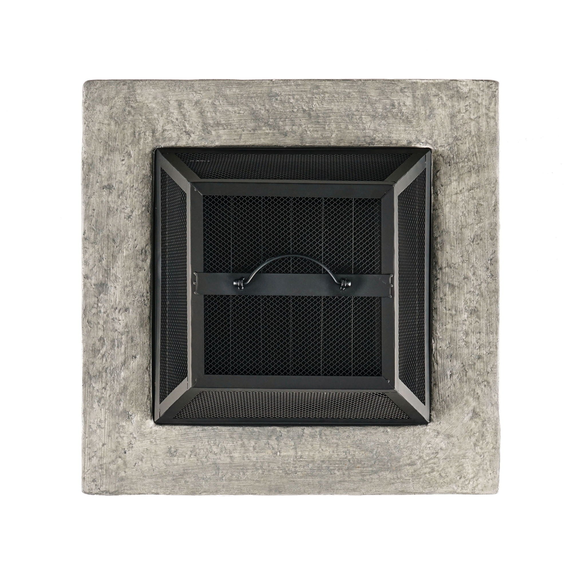 Outdoor Wood Bruning Magnesium Oxide Fire Pit With Lid
