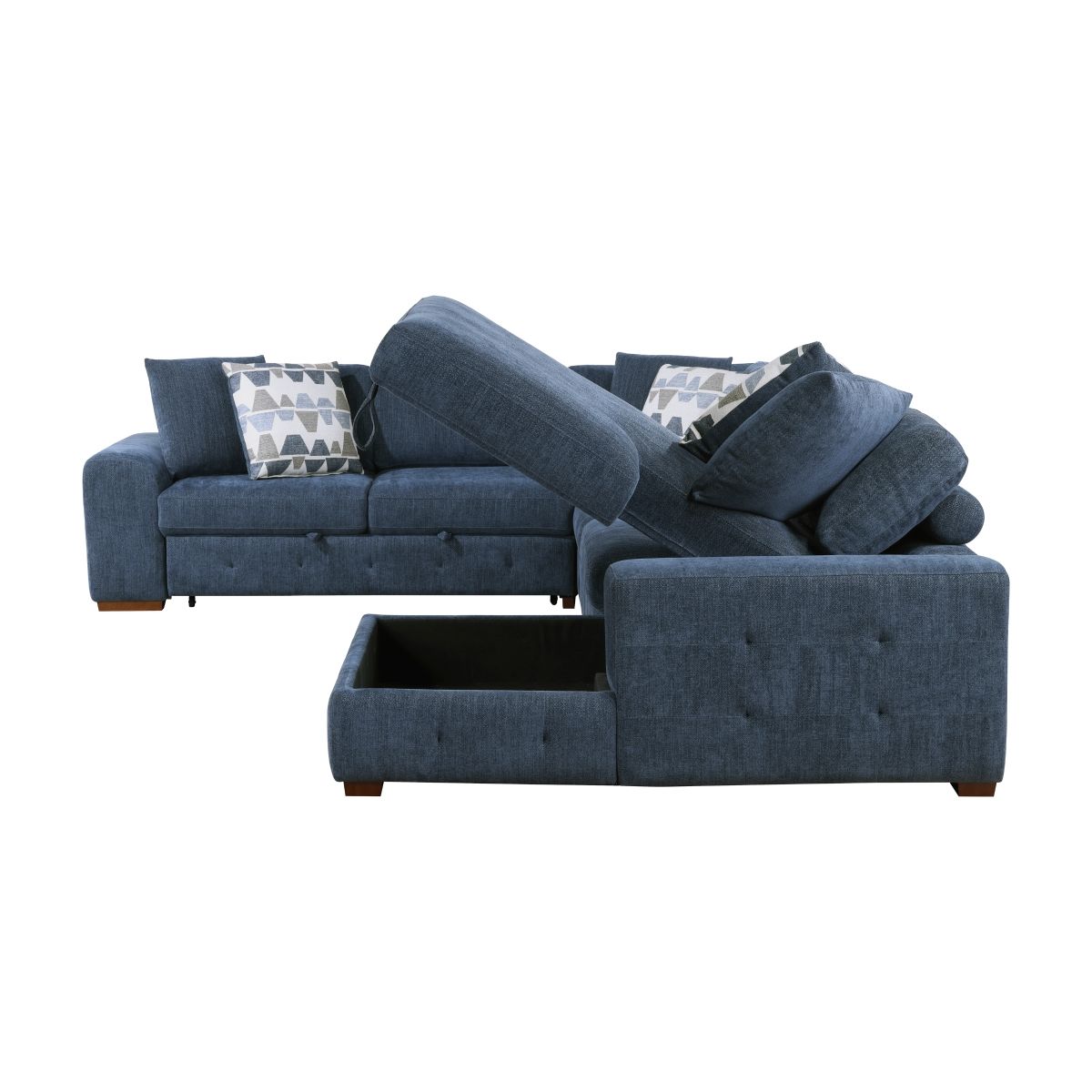 Raife - Sectional With Ottoman