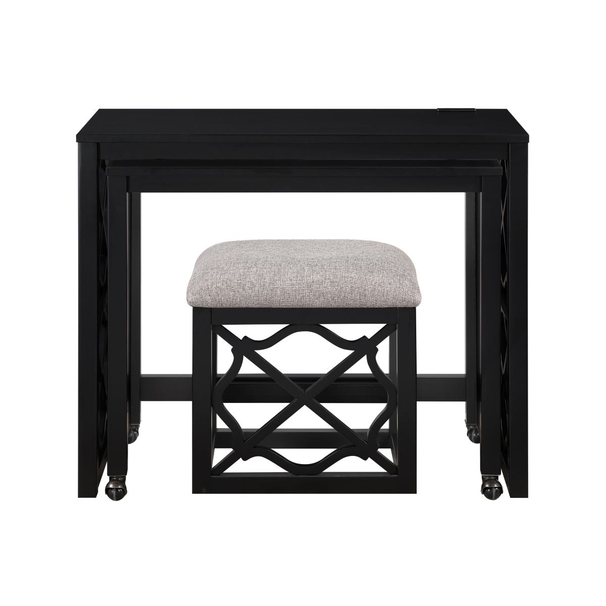 Salina - 3 Piece Pack Desks With Stool Set