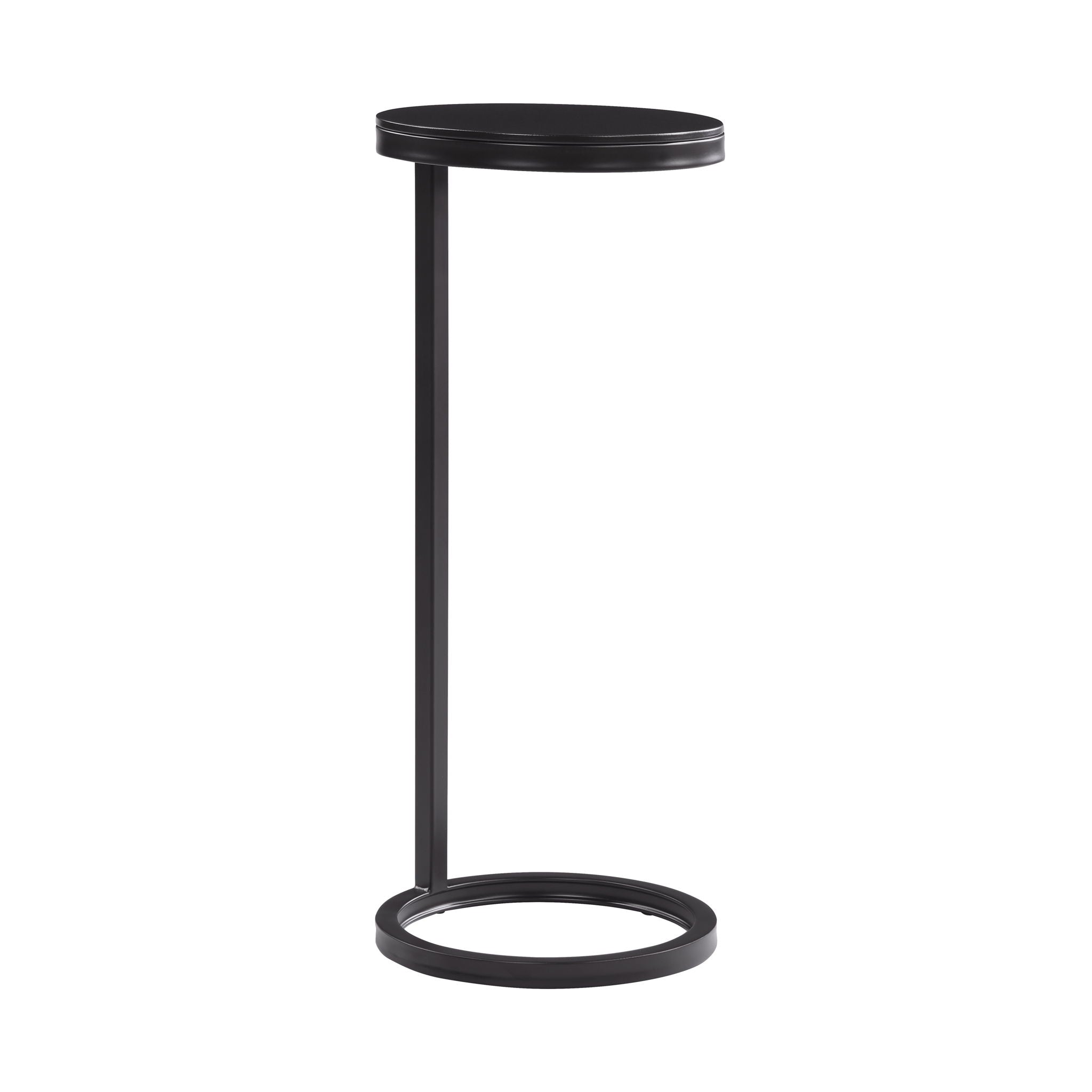 Yancey - Round Accent Table - Antique Bronze