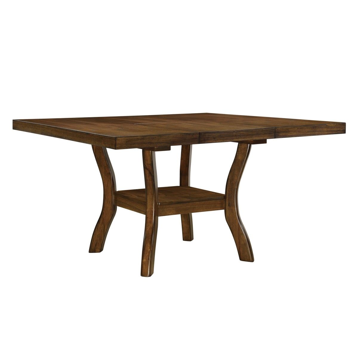 Darla - Dining Table With Butterfly Leaf - Brown