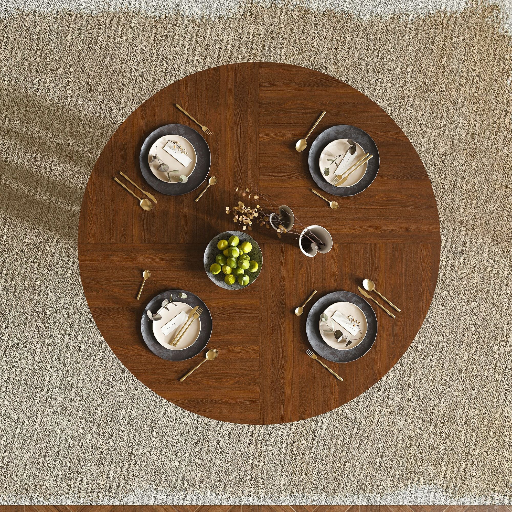 Round Dining Table For 4