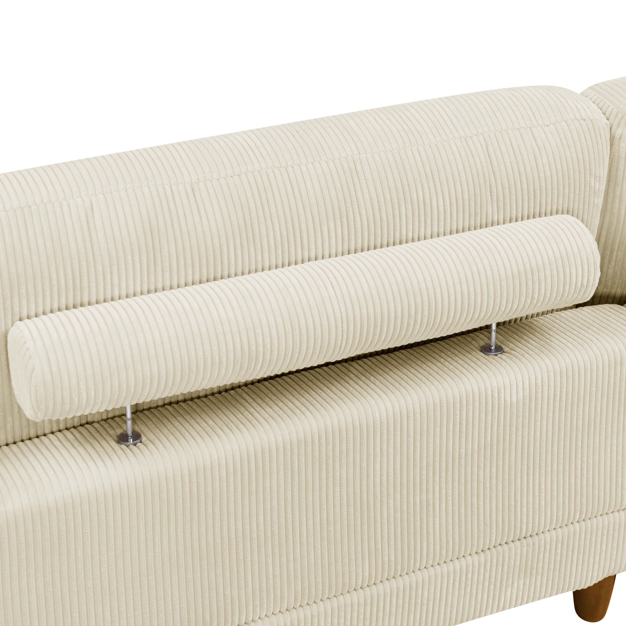 Modern Modular Sectional With Adjustable Back Support