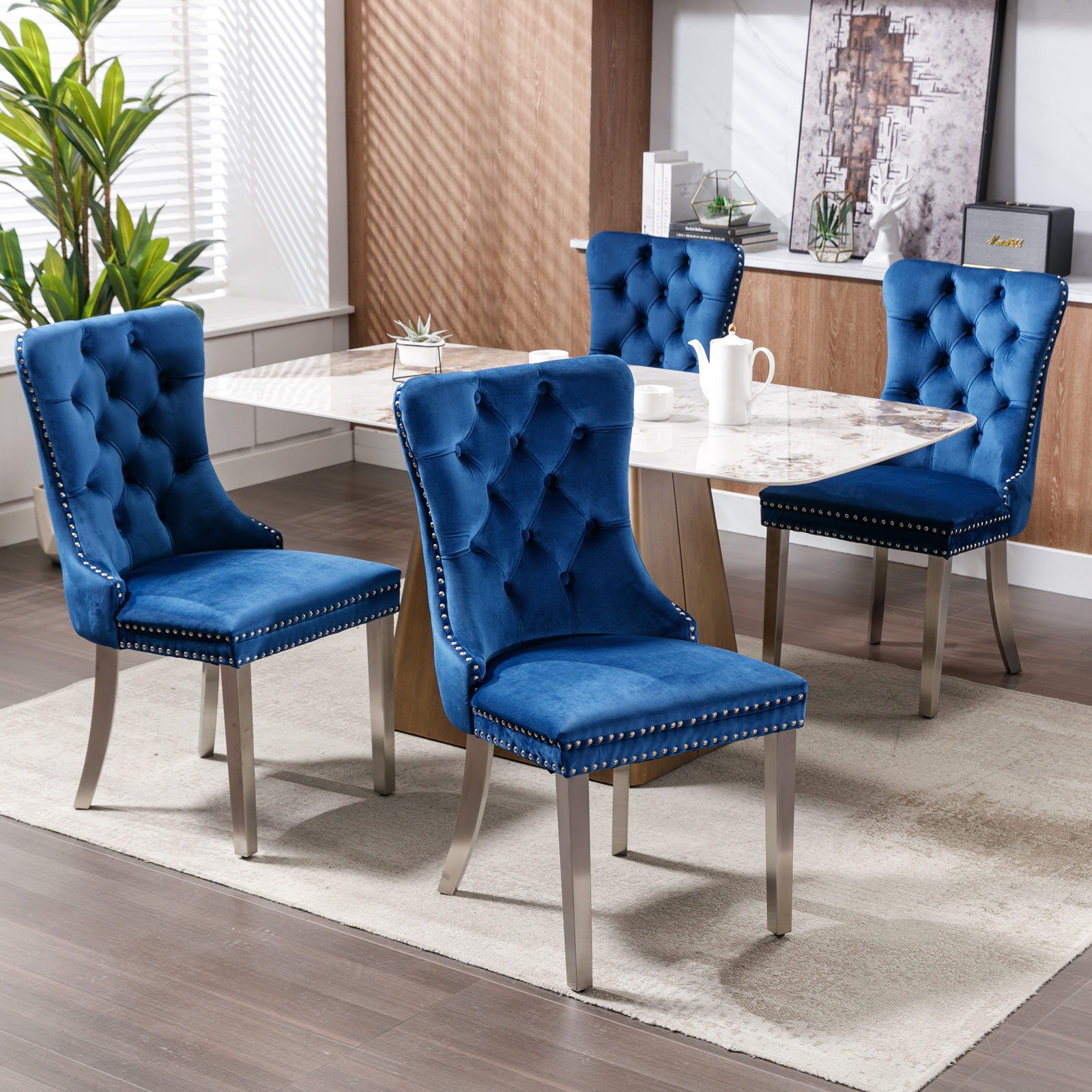 Nikki - Contemporary Upholstered Dining Chair (Set of 2)