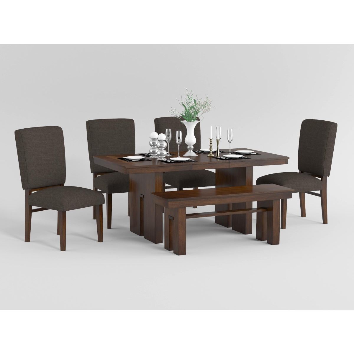 Sedley - Dining Table - Brown