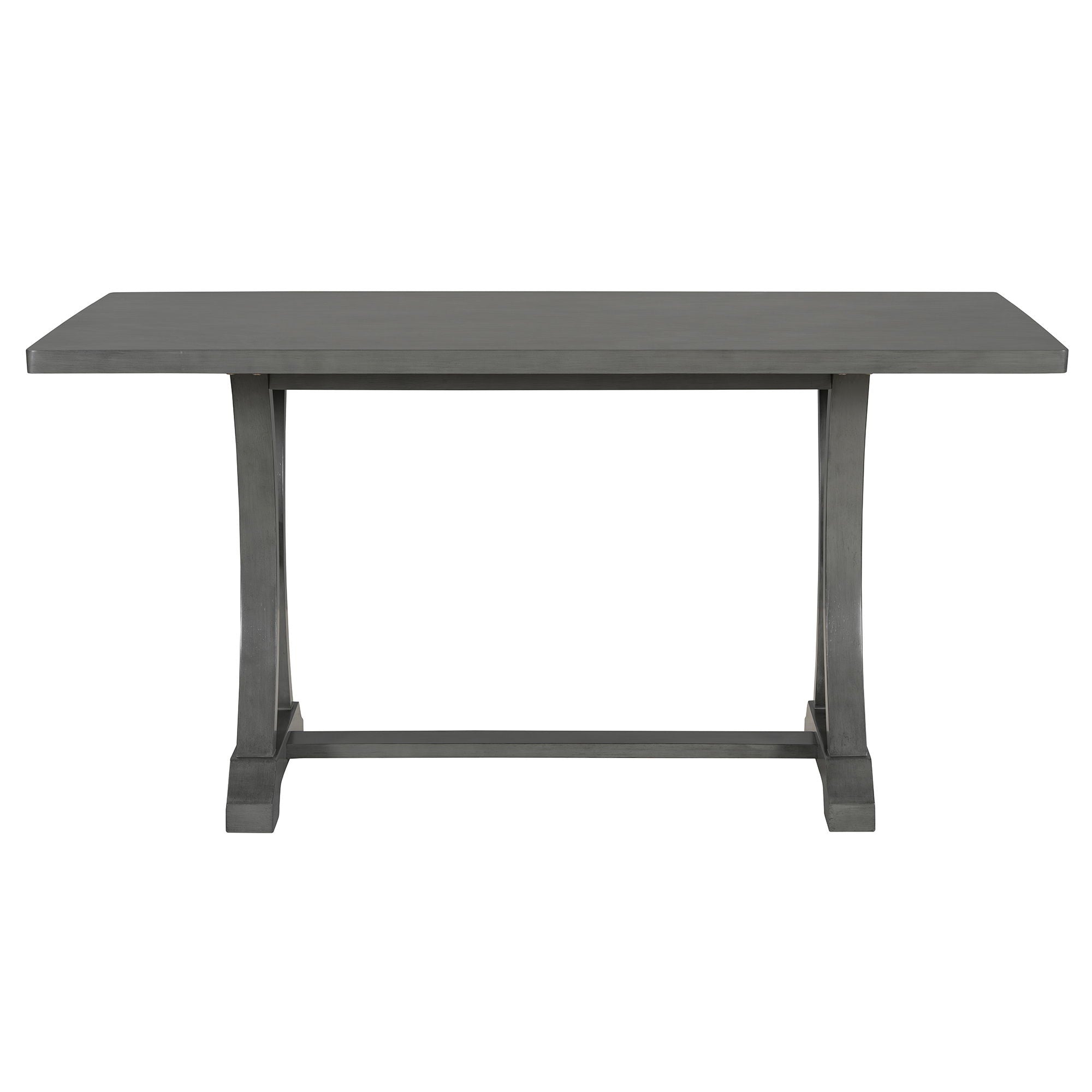Dining Table Set With 4 Upholstered Chairs And Bench