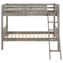 Ryder Wood  Over  Bunk Bed Weathered Taupe