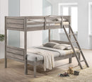 Ryder Wood  Over  Bunk Bed Weathered Taupe