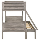 Ryder Wood  Over  Bunk Bed Weathered Taupe