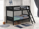 Littleton Wood  Over  Bunk Bed Black