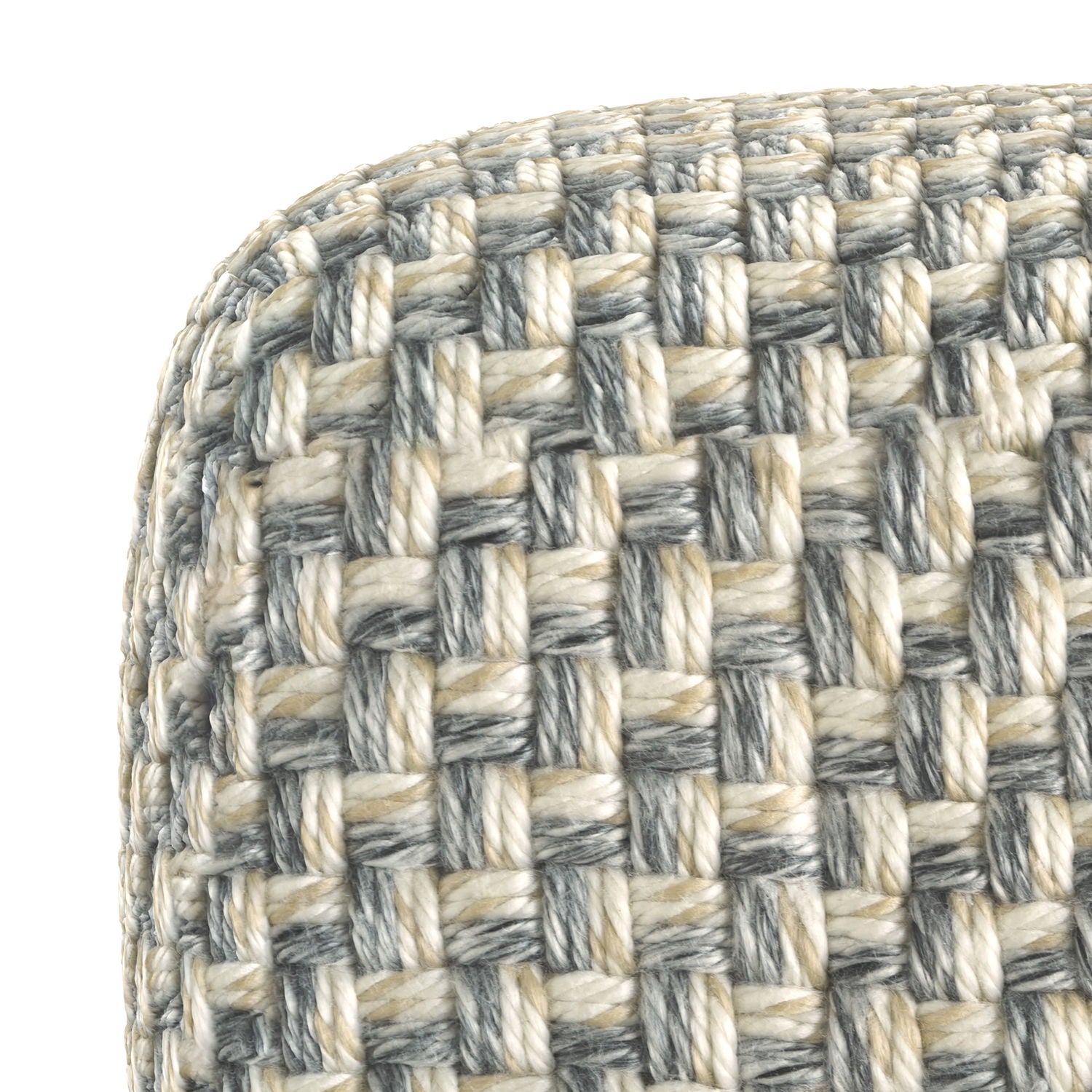 Beatrix - Square Pouf - Multicolor