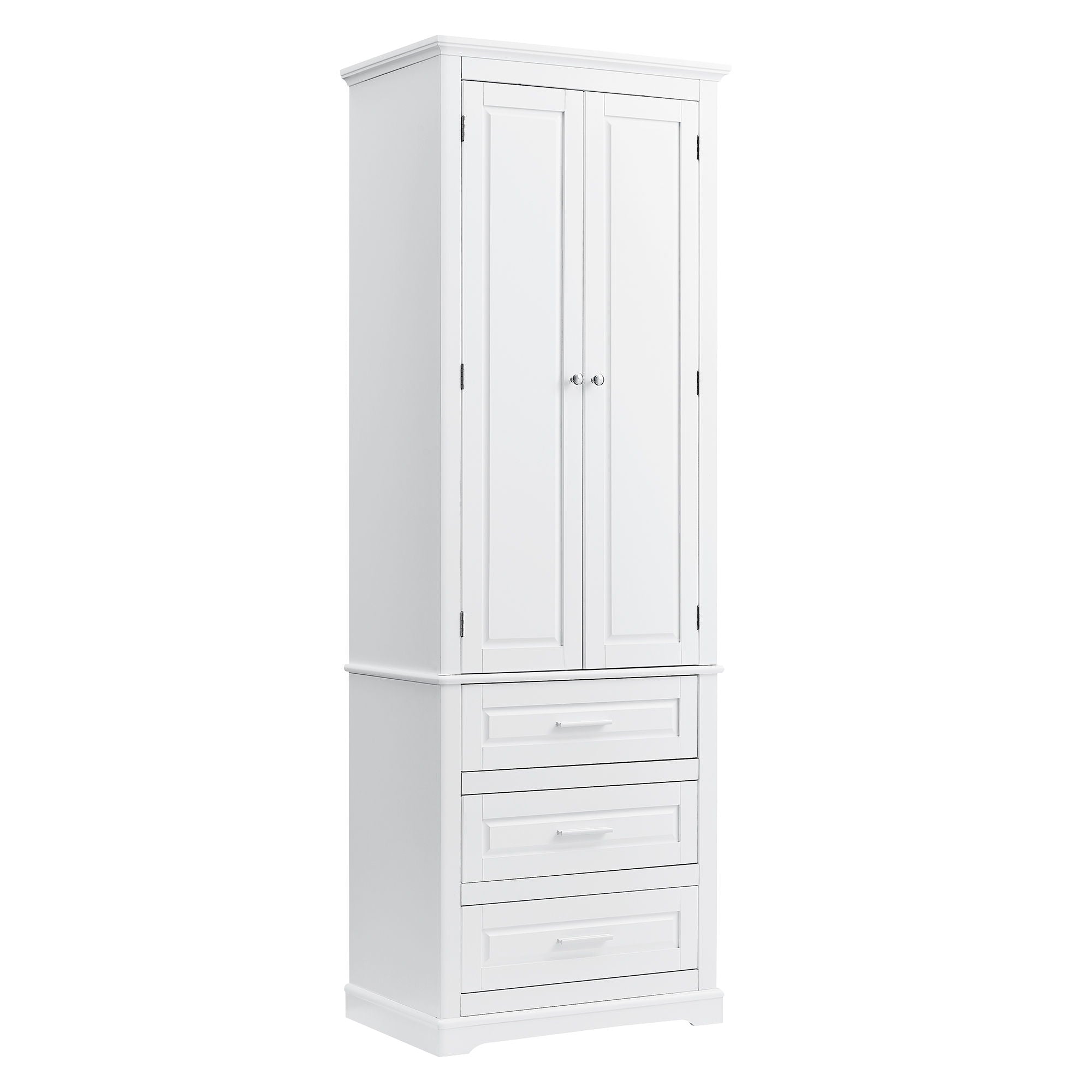 Storage Cabinet With 3 Drawers For Bathroom