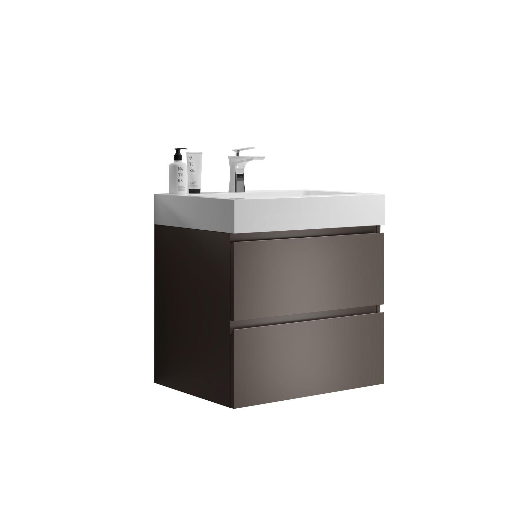 Alice - Bathroom Vanity With Sink, Wall Mounted, Floating