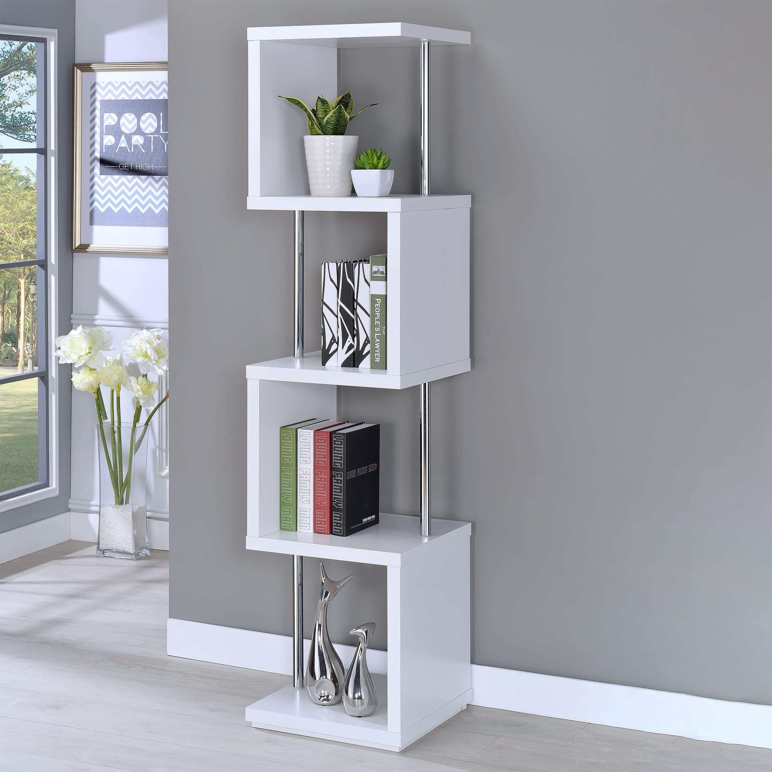 Diamond Modern Furniture COA Home Decor Bookshelves 801418 IMAGE 9