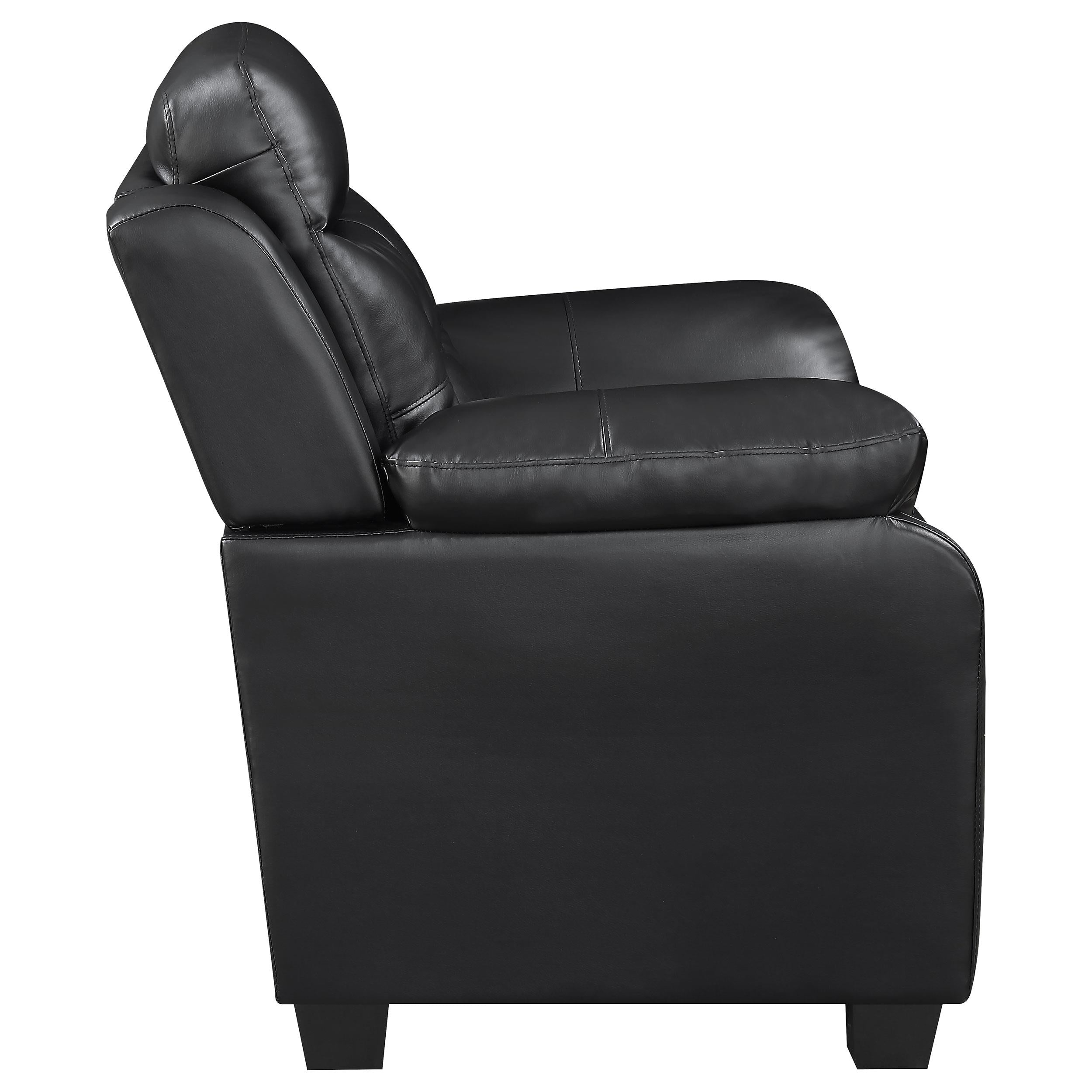 Diamond Modern Furniture COA Finley Stationary Leatherette Chair 506553 IMAGE 6