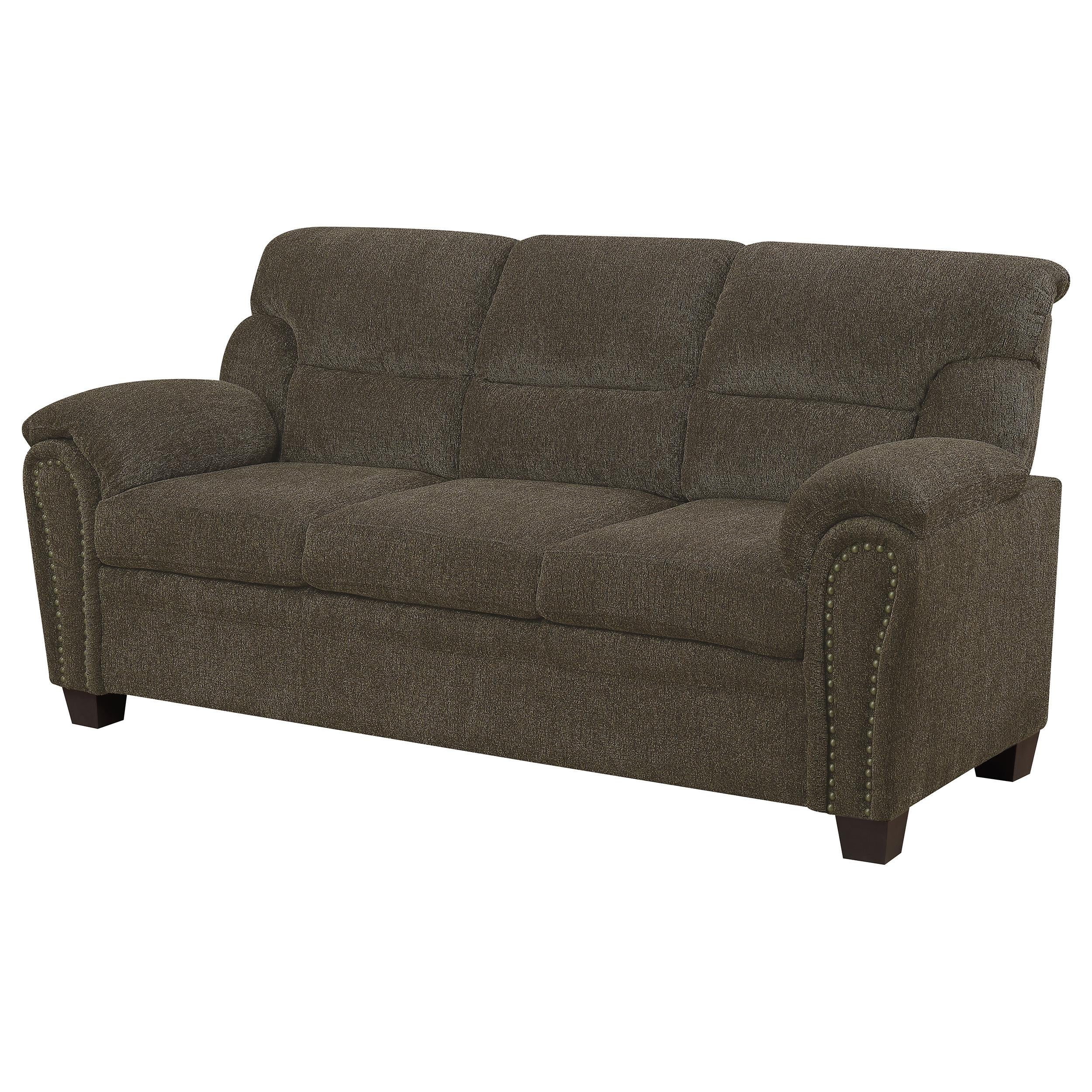 Diamond Modern Furniture COA Clementine Stationary Fabric Sofa 506571 IMAGE 3